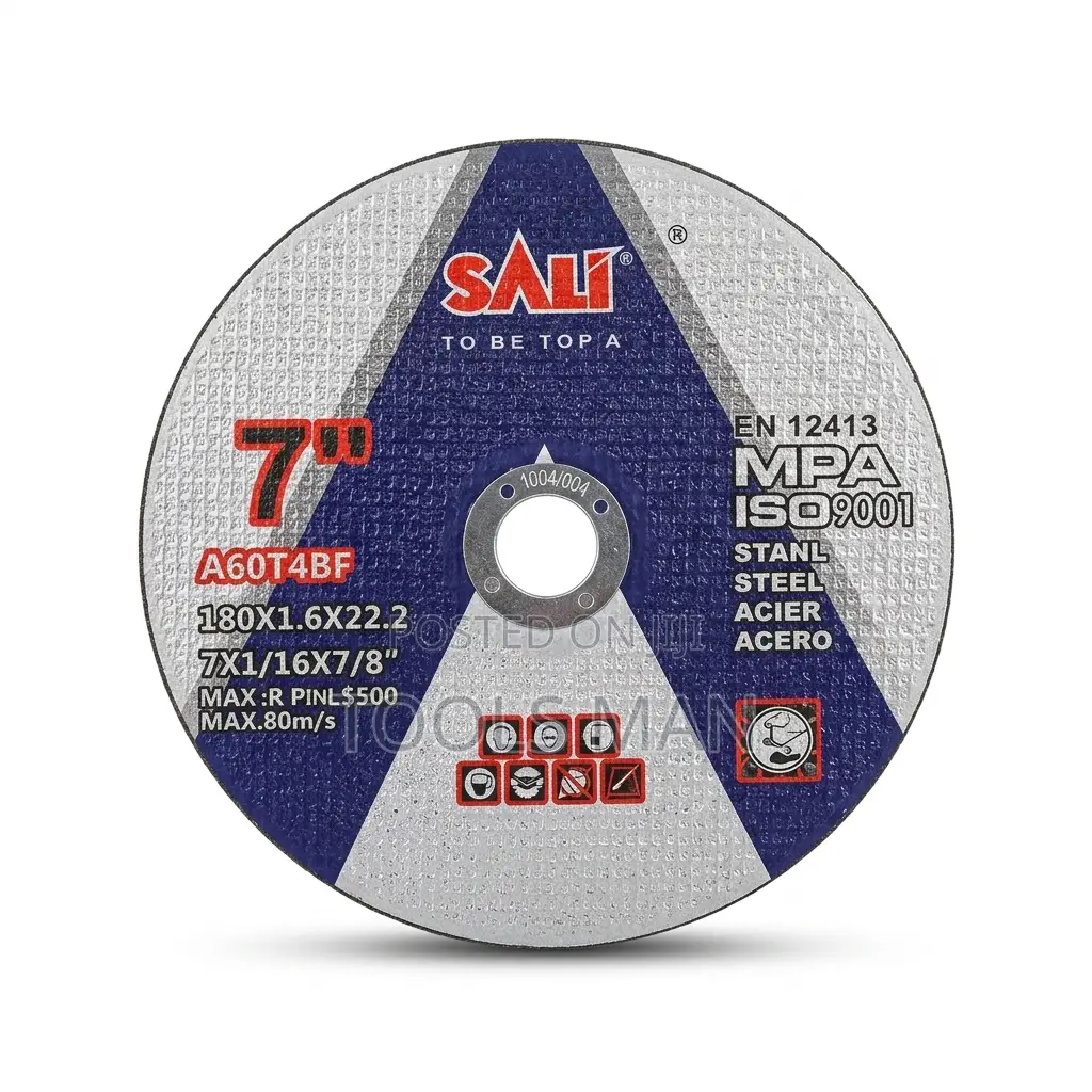 SALI 7-Inch Metal Stainless Steel Cutting Disc (180x1.6x22.2mm)