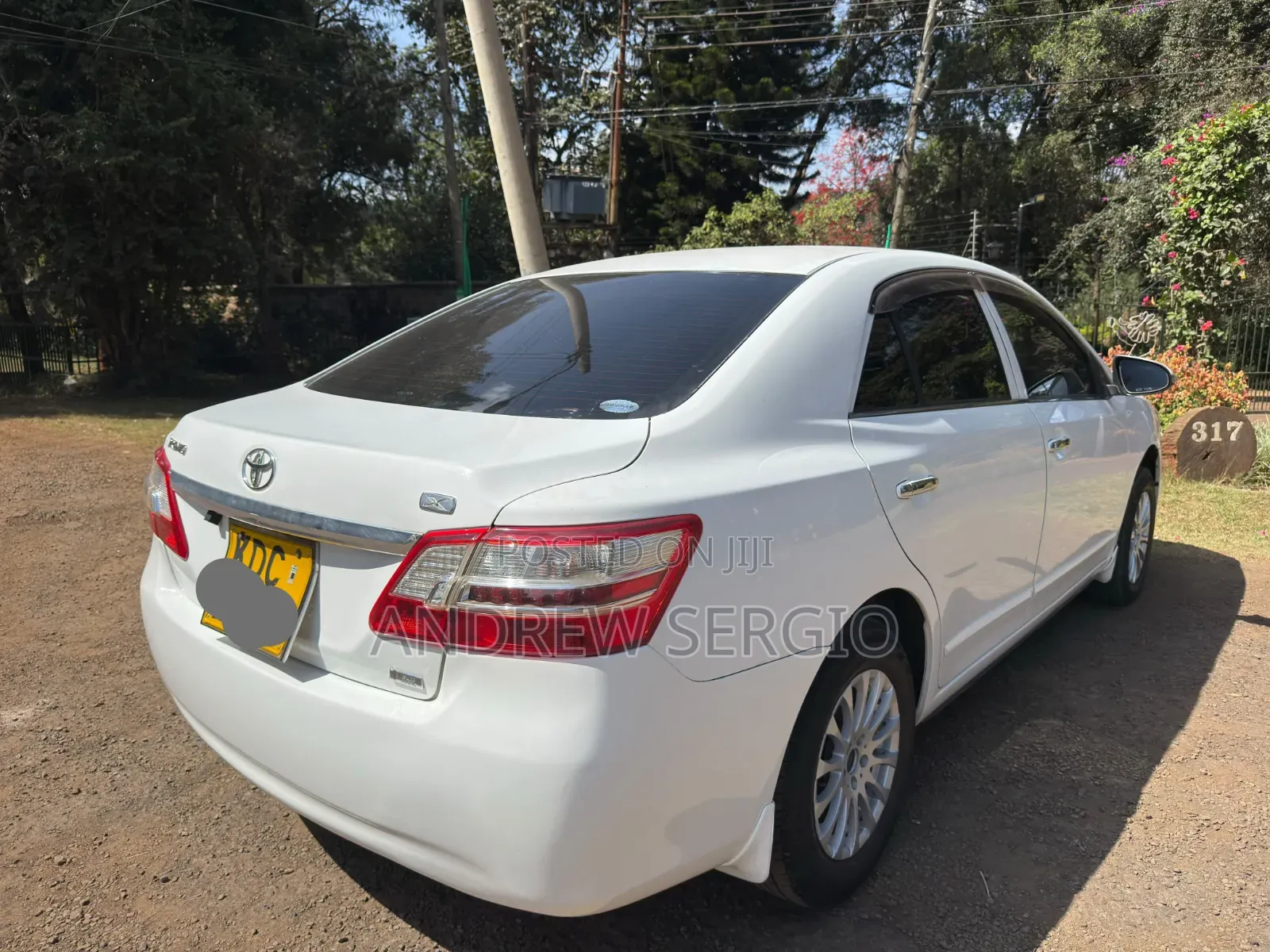 Toyota Premio 2015 White