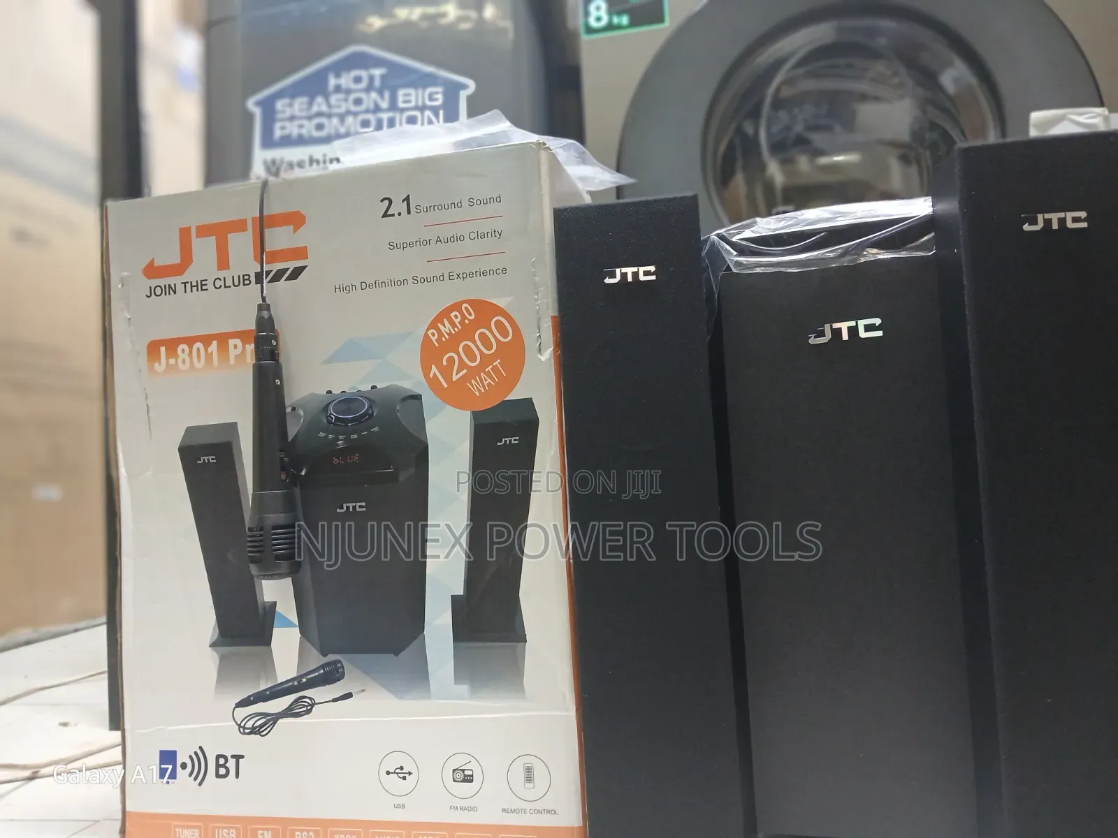 JTC J-801 Pro 2.1CH Multimedia Speaker System