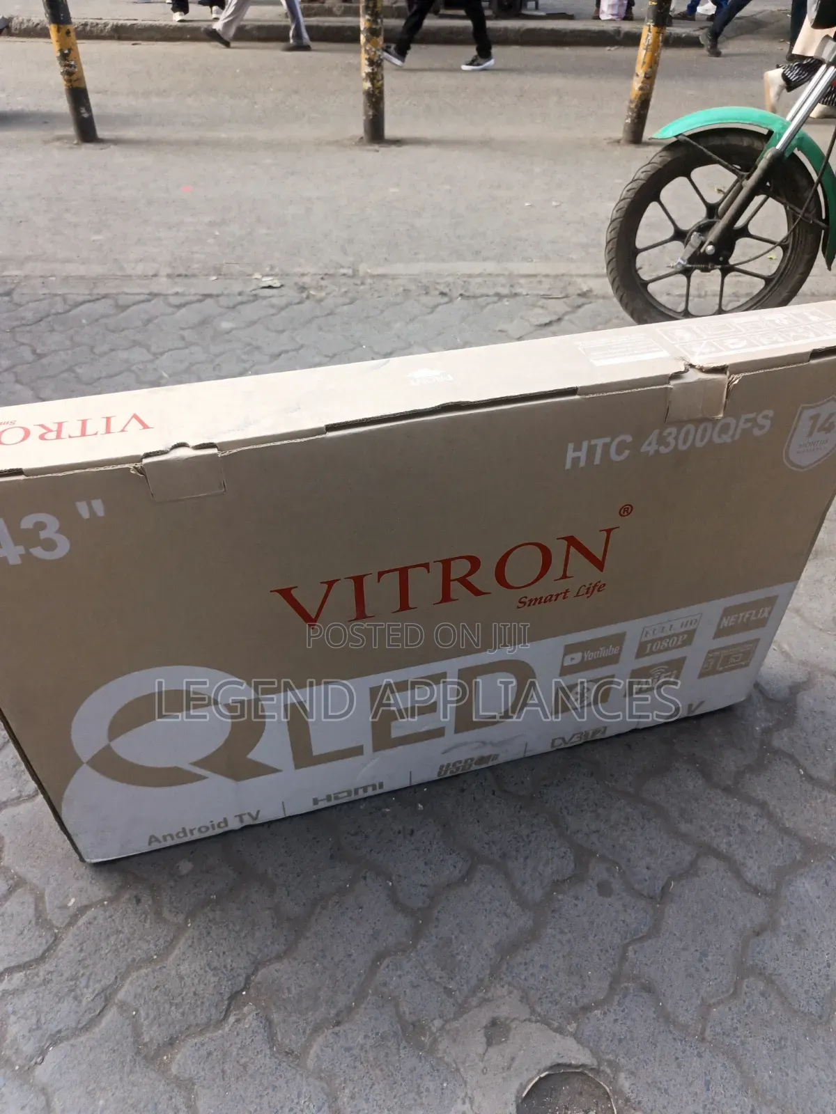 Vitrone 43inch Qled TV HTC 4300QFS