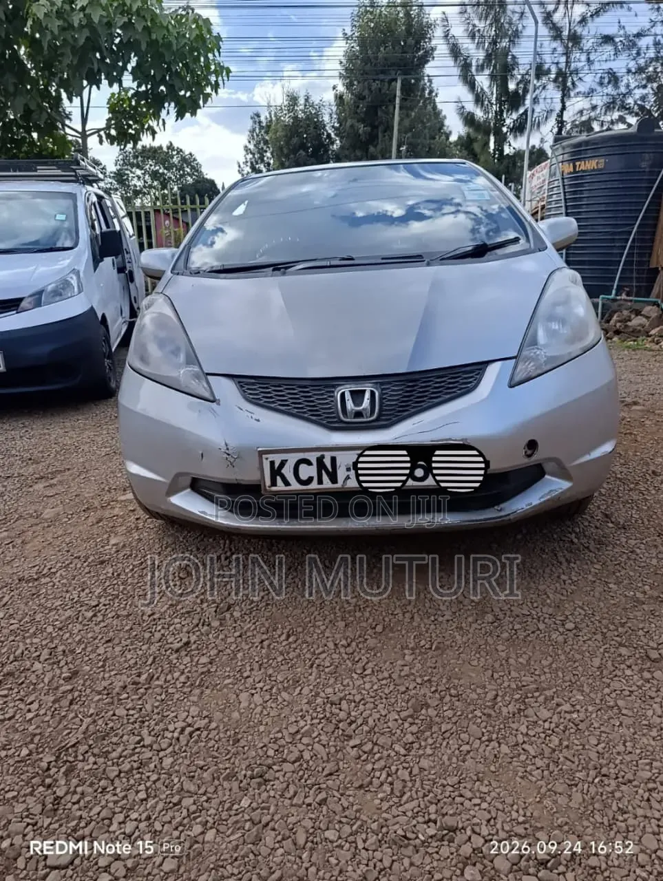 Honda Fit 2010 Silver