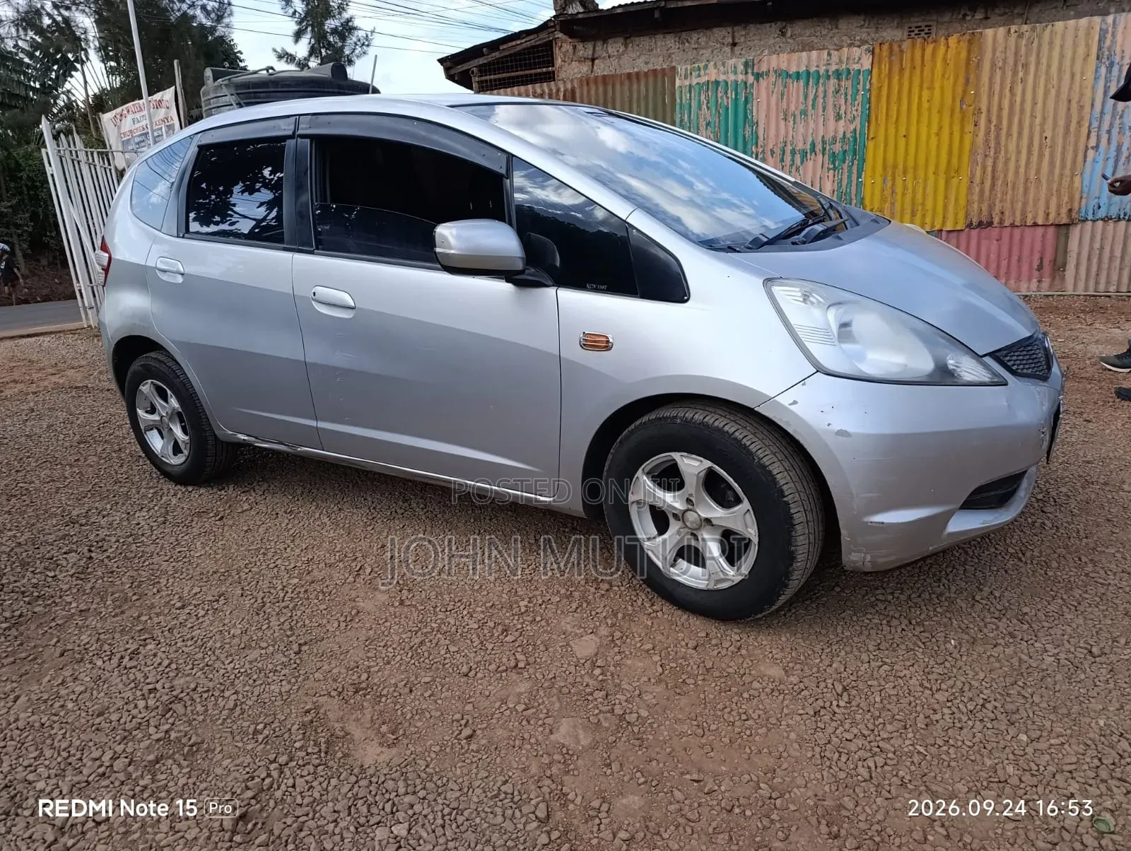 Honda Fit 2010 Silver