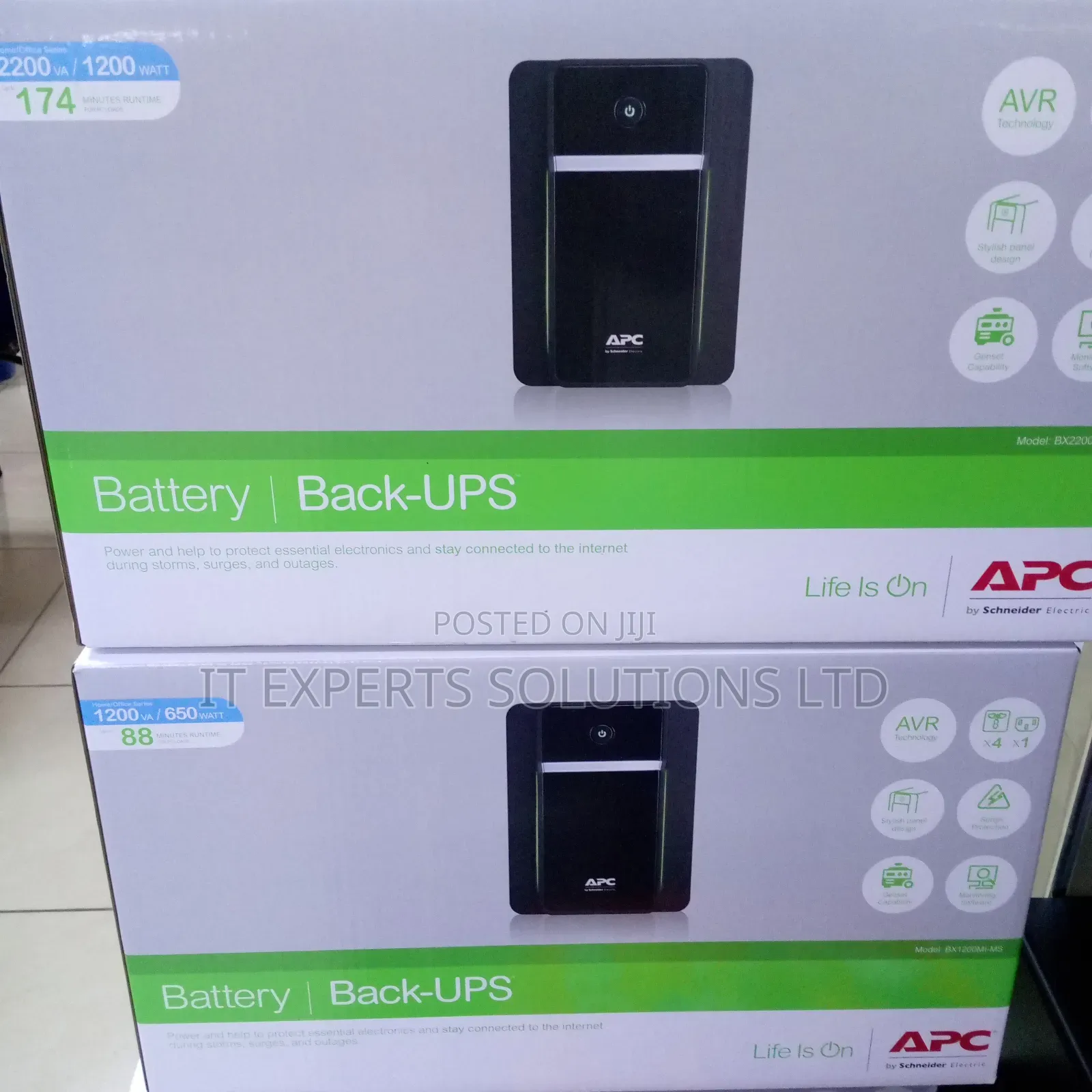 APC 2200 Va Ups Battery // APC Ups BX2200MI-MS