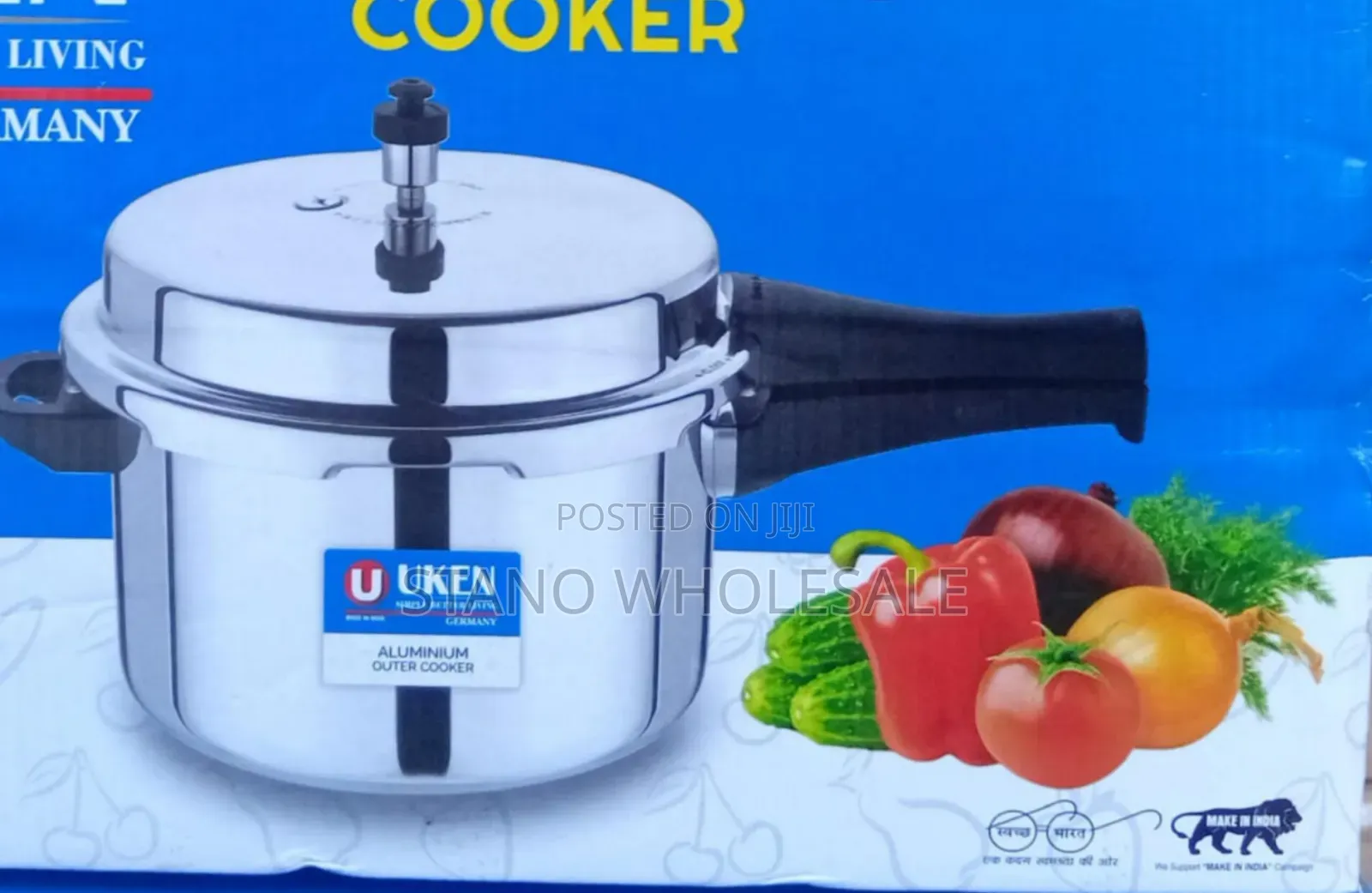 2 Handle 7.5l Pressure Cooker