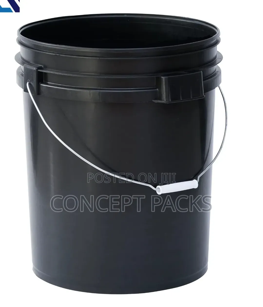 20l Acme Paint Bucket Black