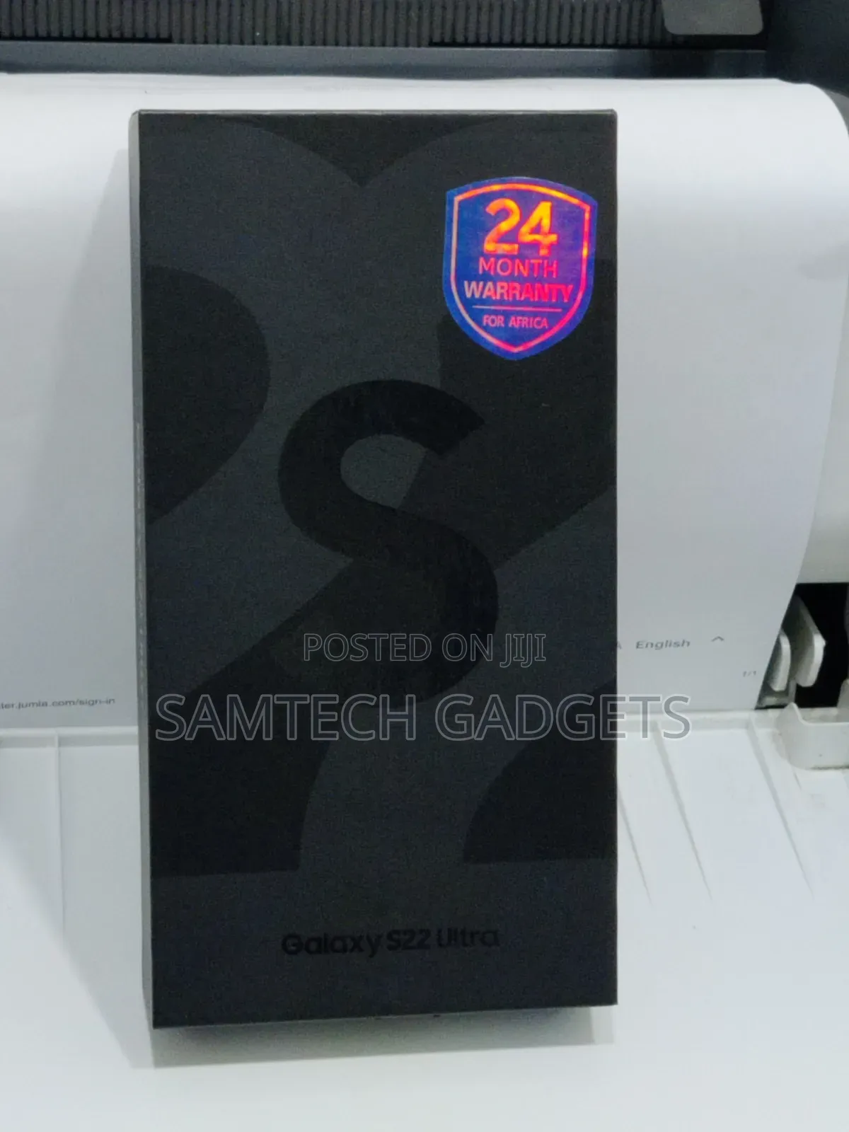 New Samsung Galaxy S22 Ultra 5G 512 GB Black