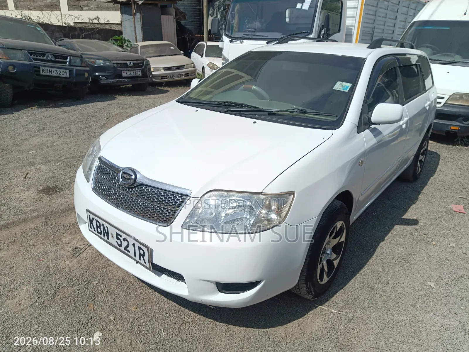 Toyota Corolla Fielder 1.5 Petrol AWD 2004 White