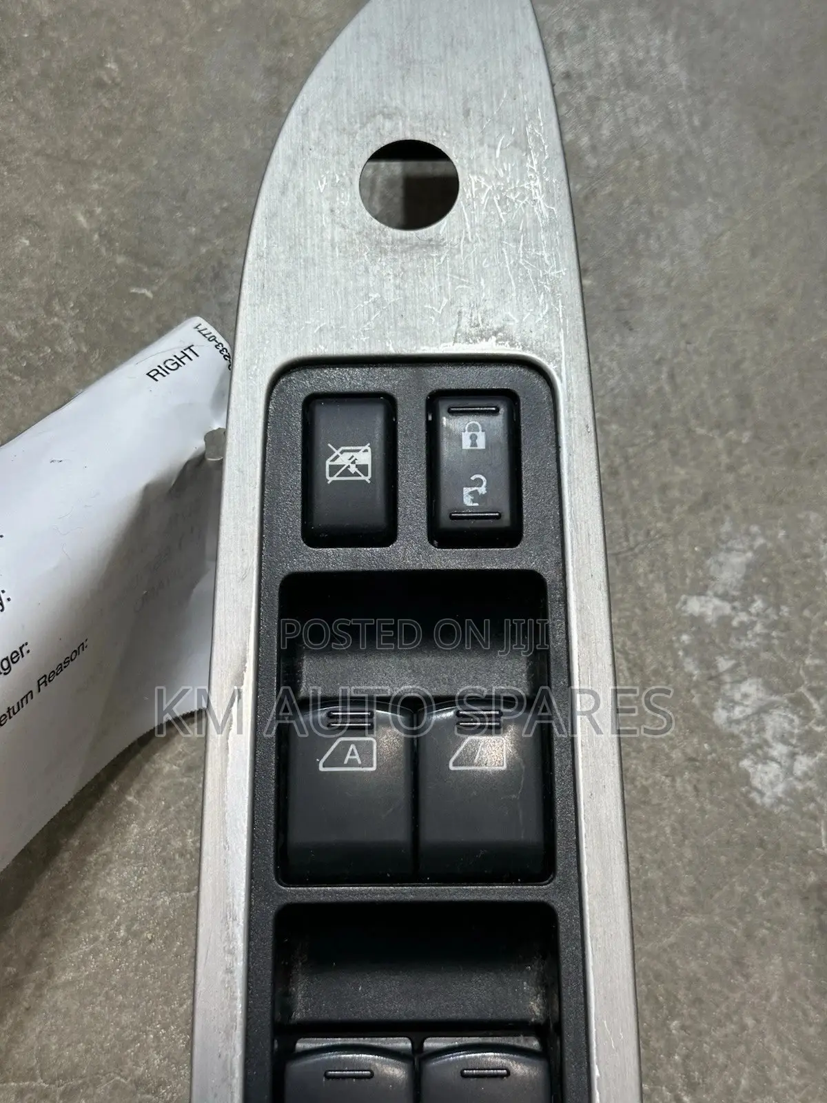Nissan Murano Main Power Window Switch.