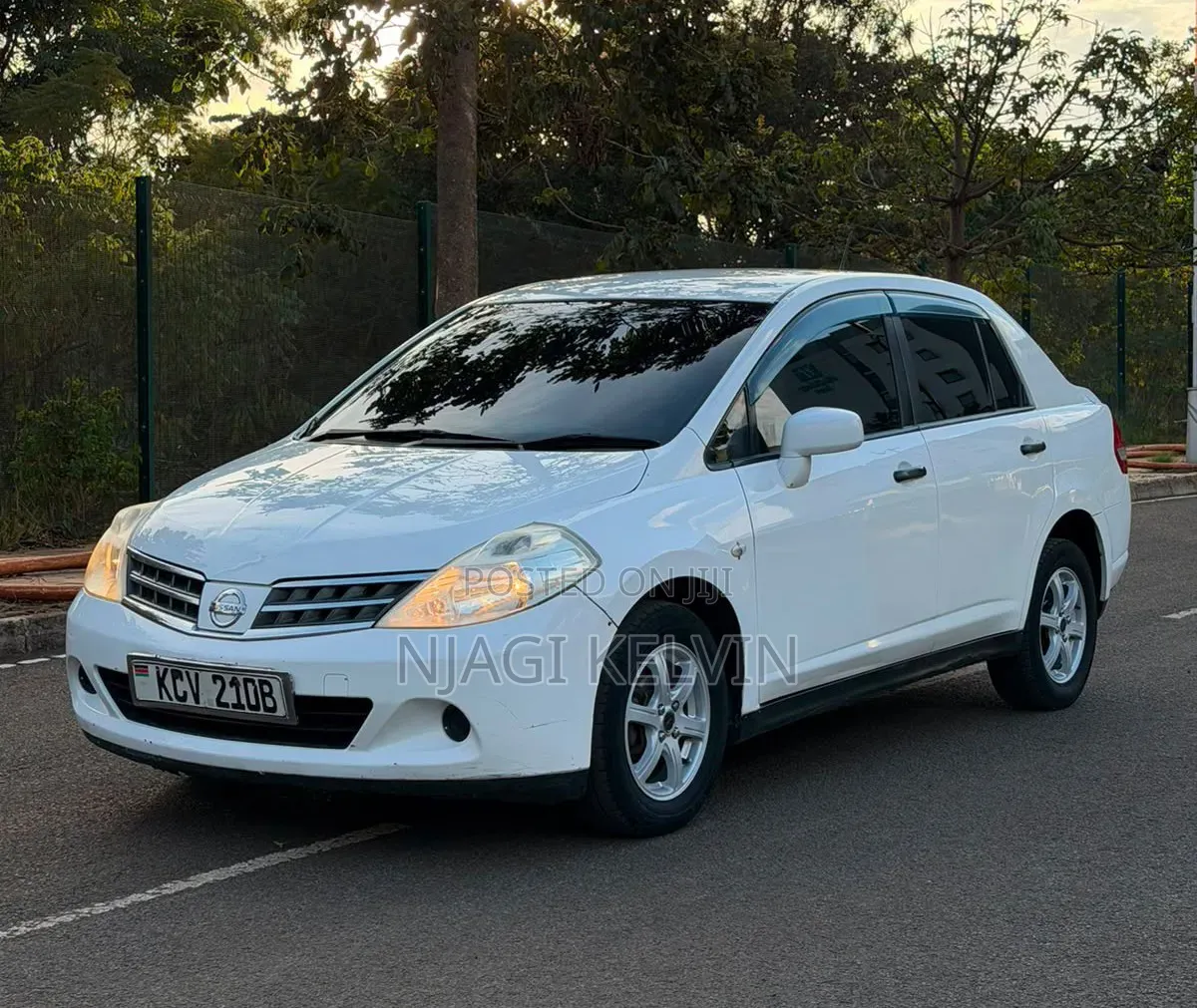 Nissan Tiida 2012 White