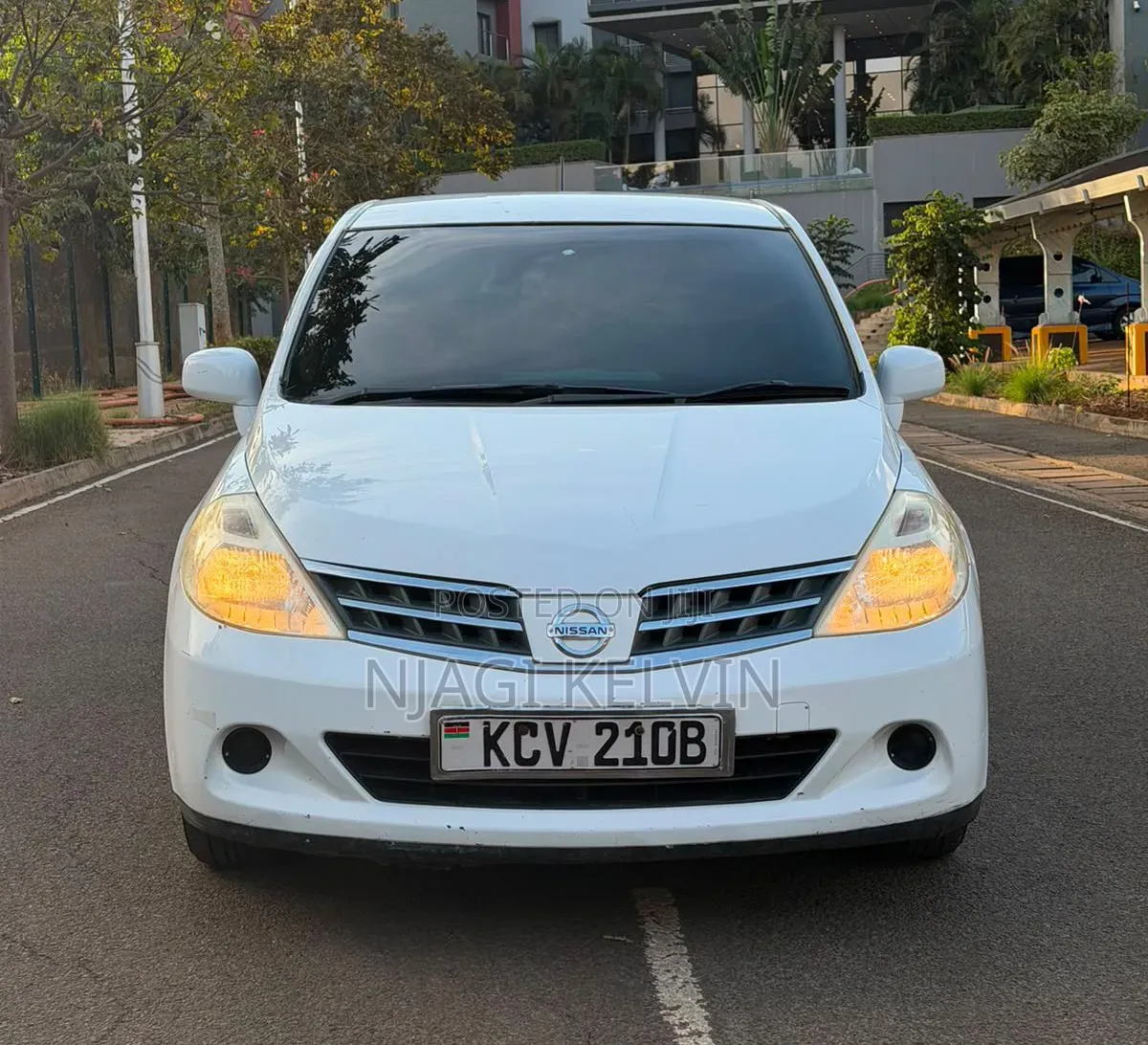Nissan Tiida 2012 White