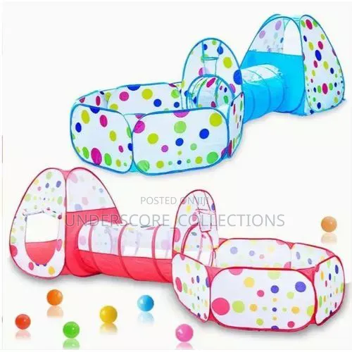 3 in 1 Kids Play Tent