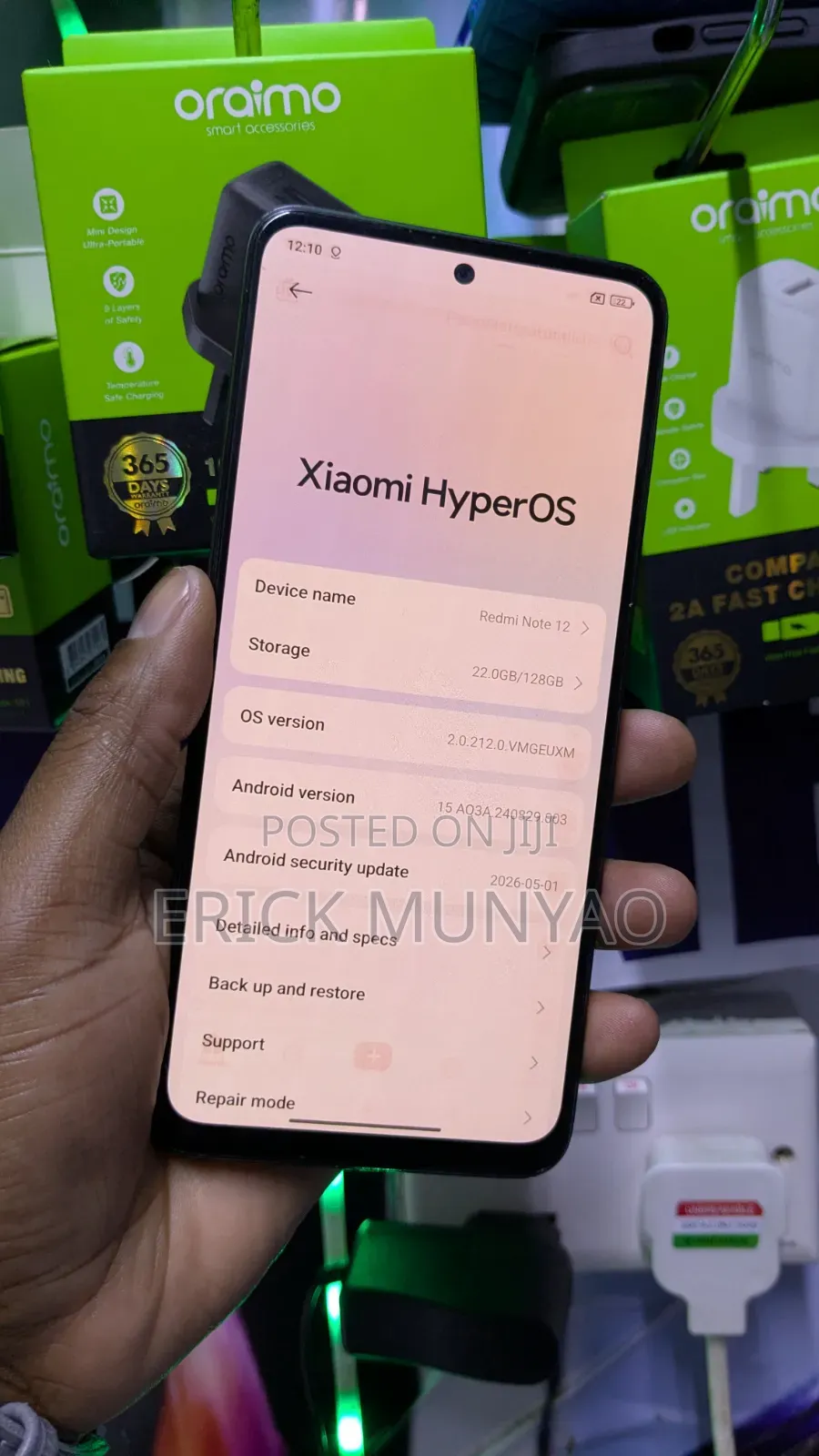 Xiaomi Redmi Note 12 128 GB Gray