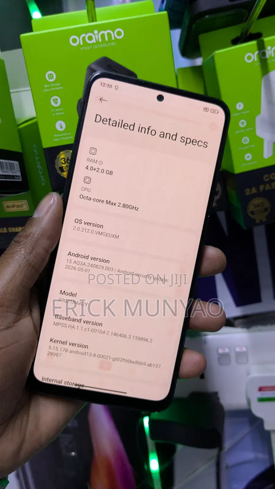 Xiaomi Redmi Note 12 128 GB Gray