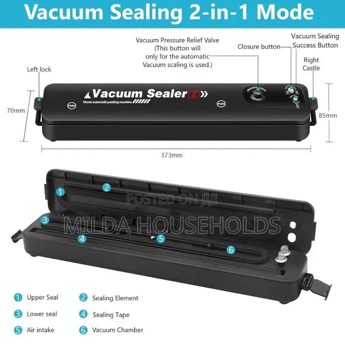 Electric Packing Vacuum Sealing Machine Plus