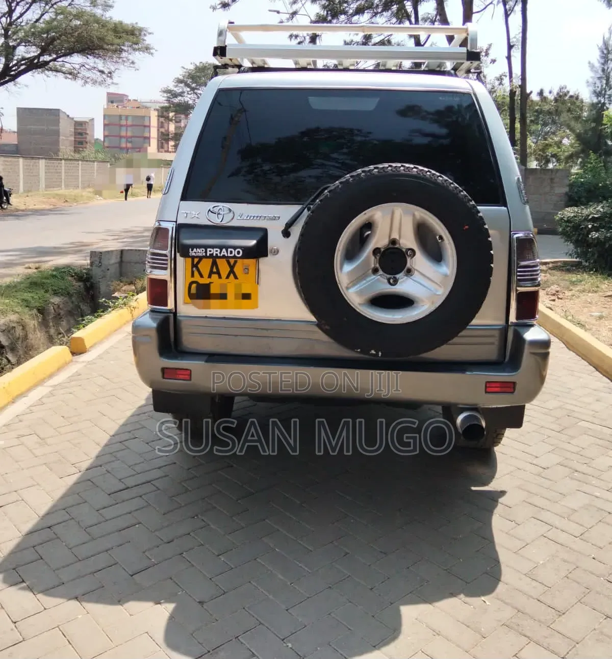 Toyota Land Cruiser Prado 1998 Silver