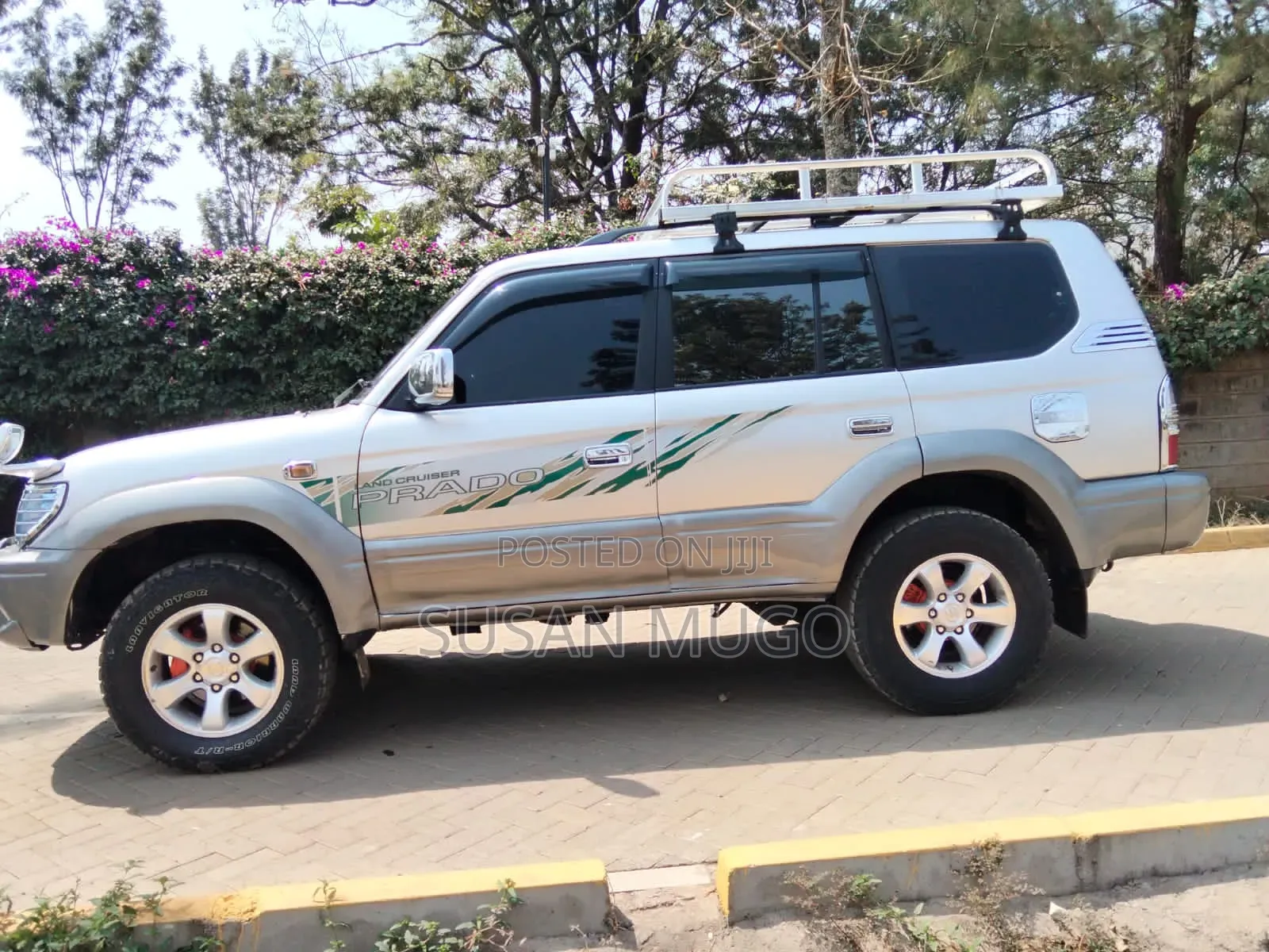Toyota Land Cruiser Prado 1998 Silver