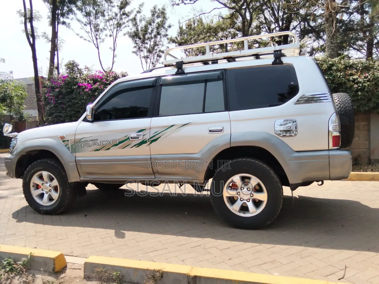 Toyota Land Cruiser Prado 1998 Silver