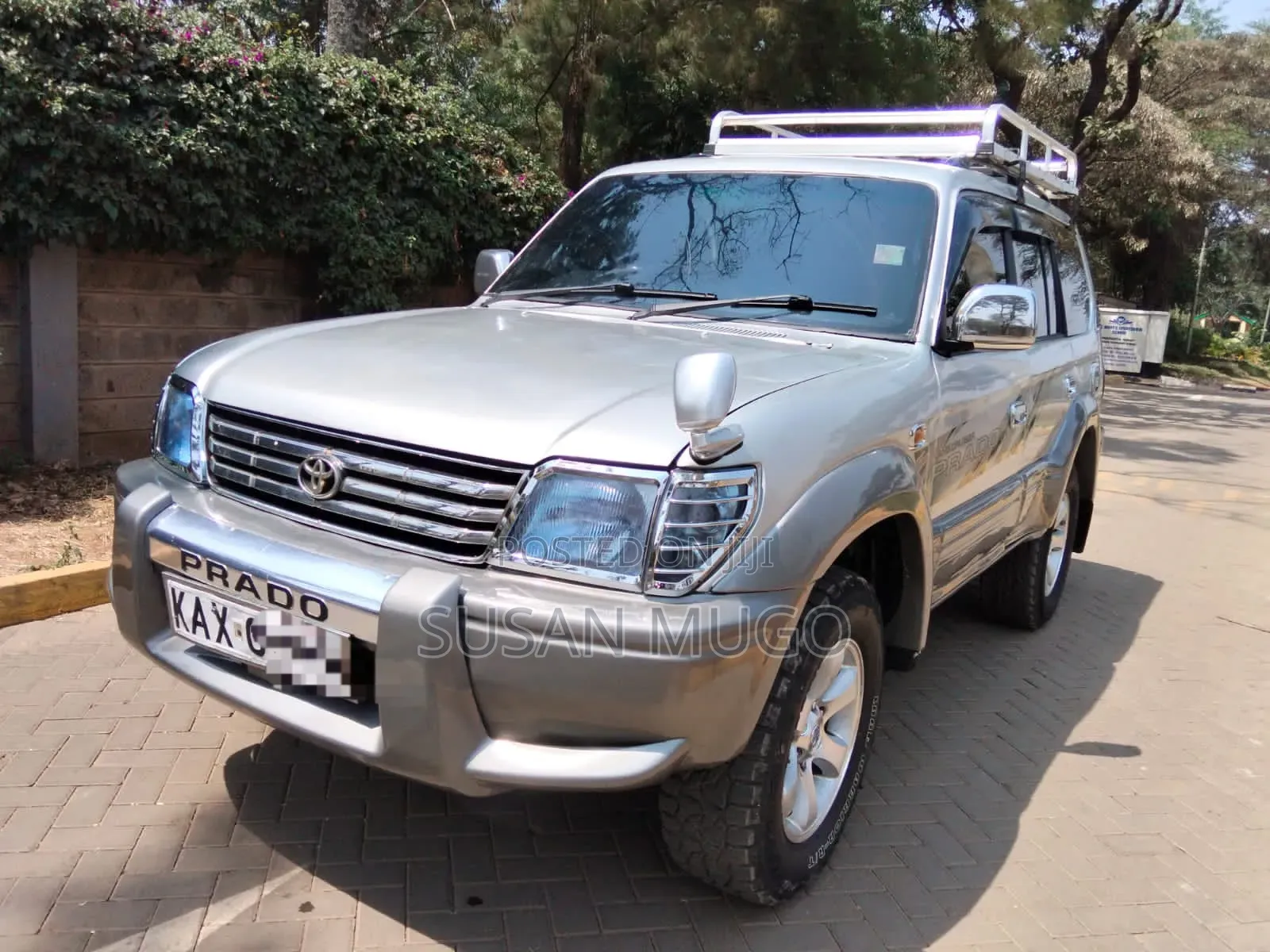 Toyota Land Cruiser Prado 1998 Silver