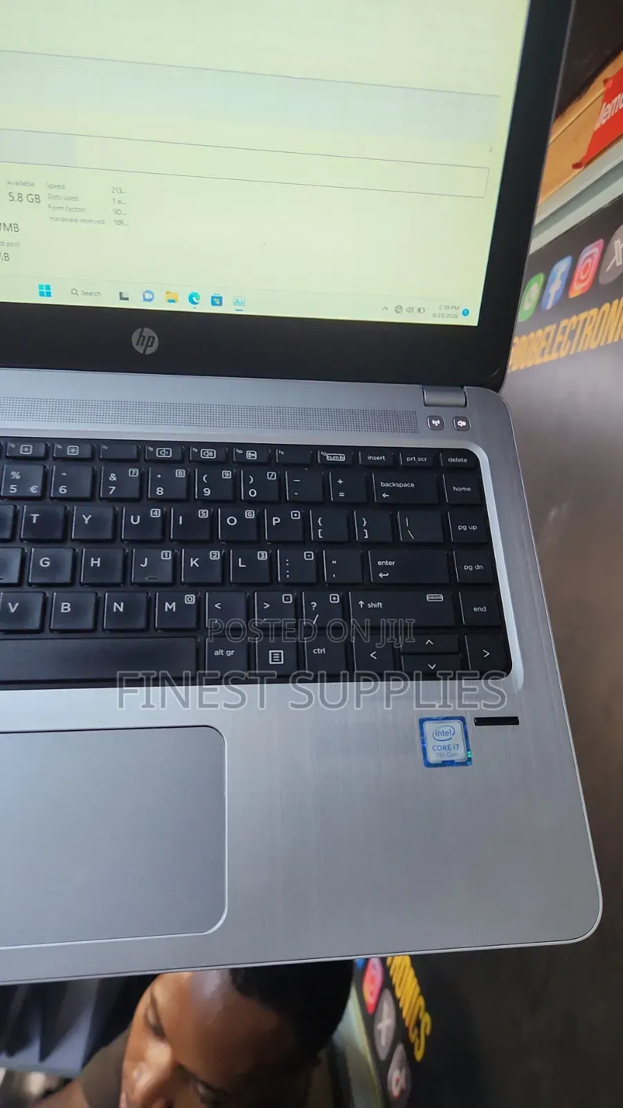 Laptop HP ProBook 430 G3 8GB Intel Core i7 SSD 256GB