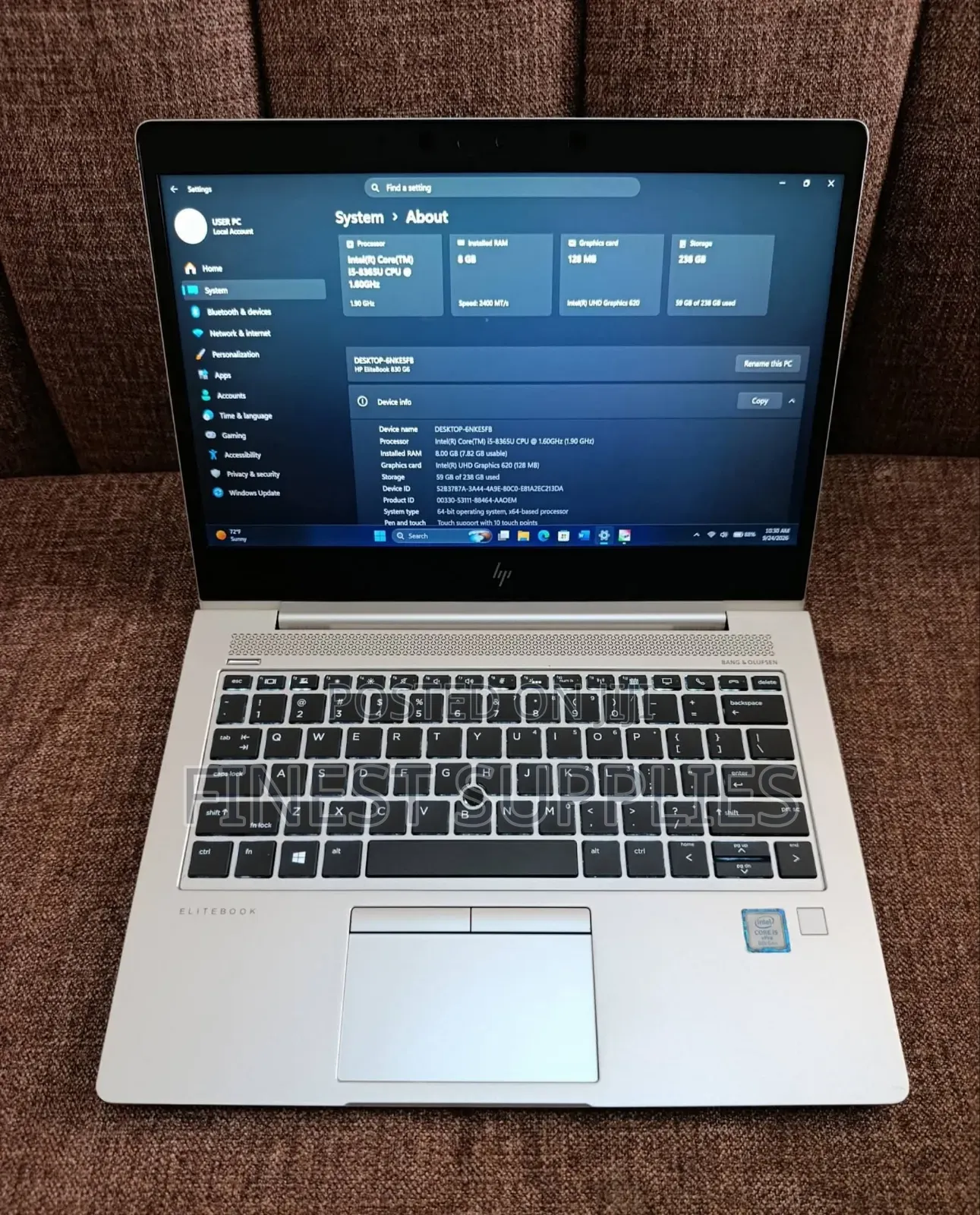 Laptop HP Spectre X360 13t 4GB Intel Core i5 HDD+SSD 500GB