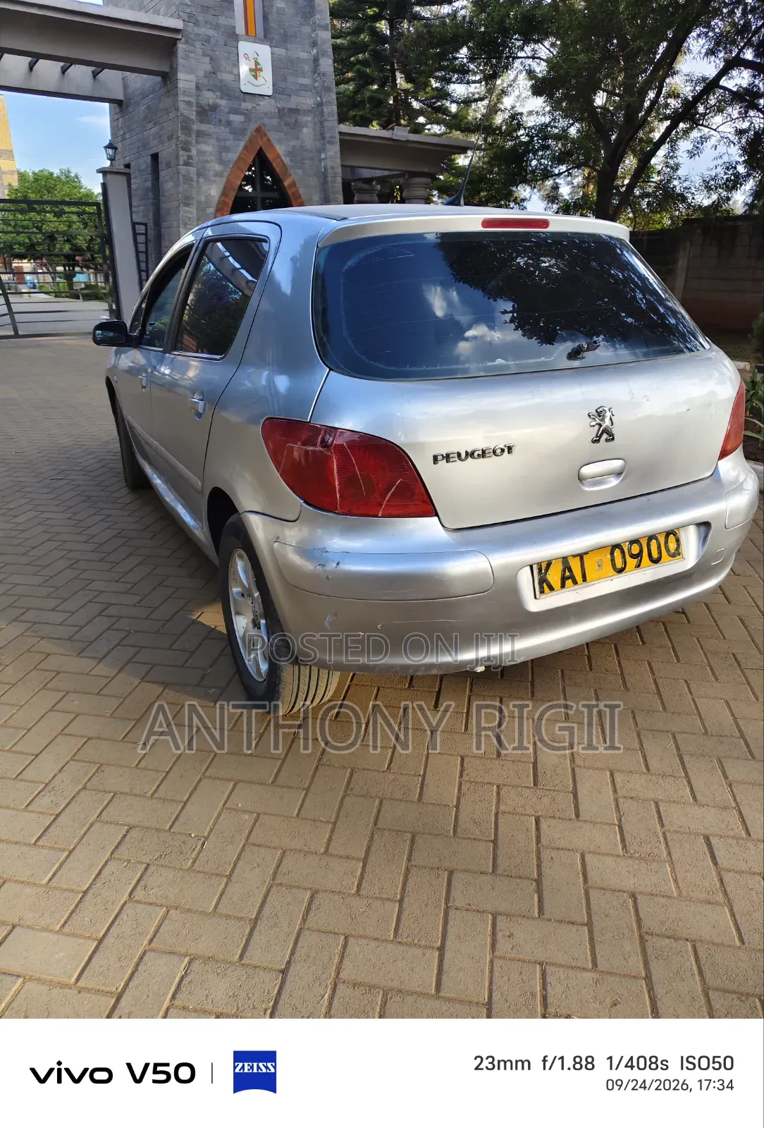 Peugeot 307 1.6 Premium 2005 Gray