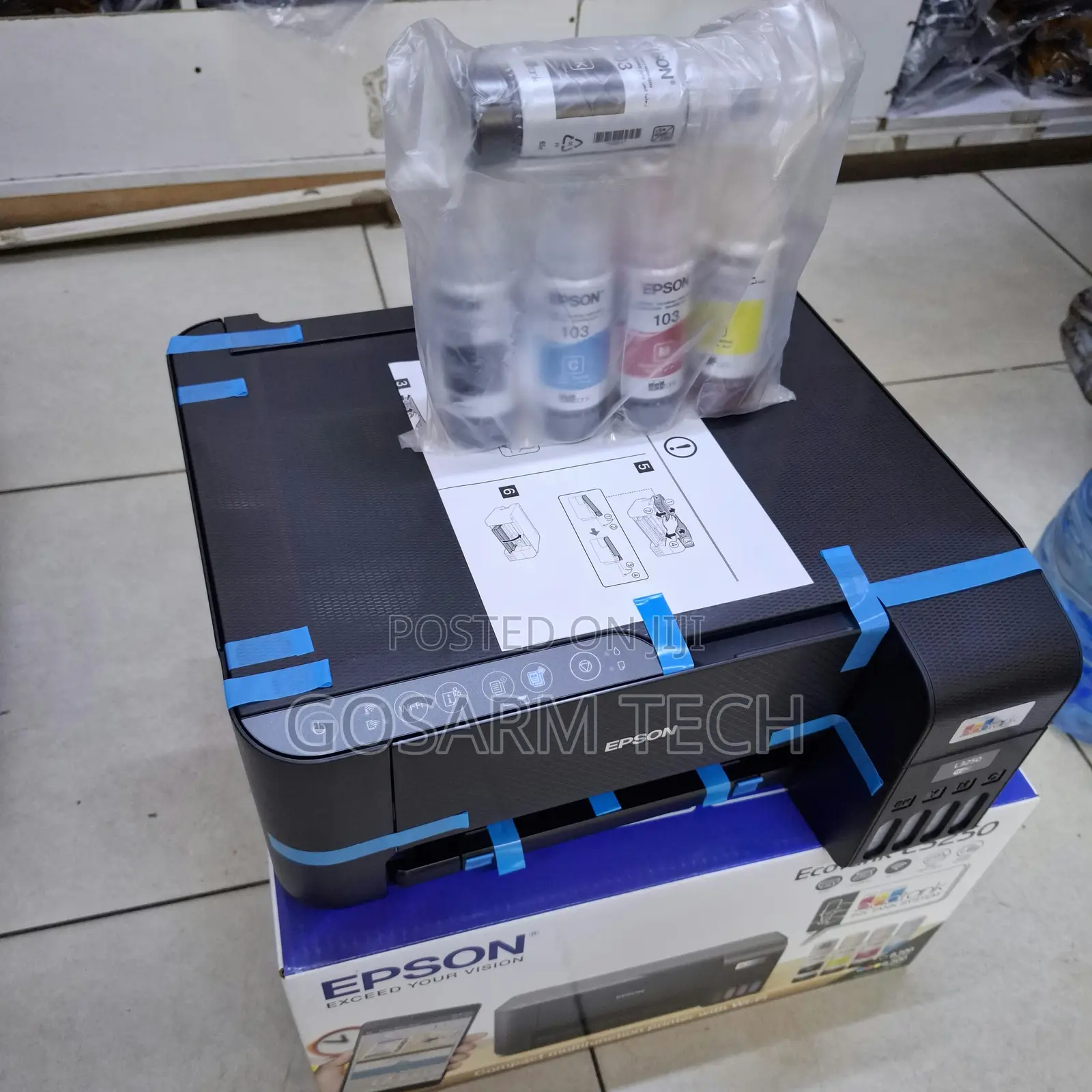 Epson Ecotank L3250 A4 All-in-One Ink Tank Printer Print,Copy,Scan