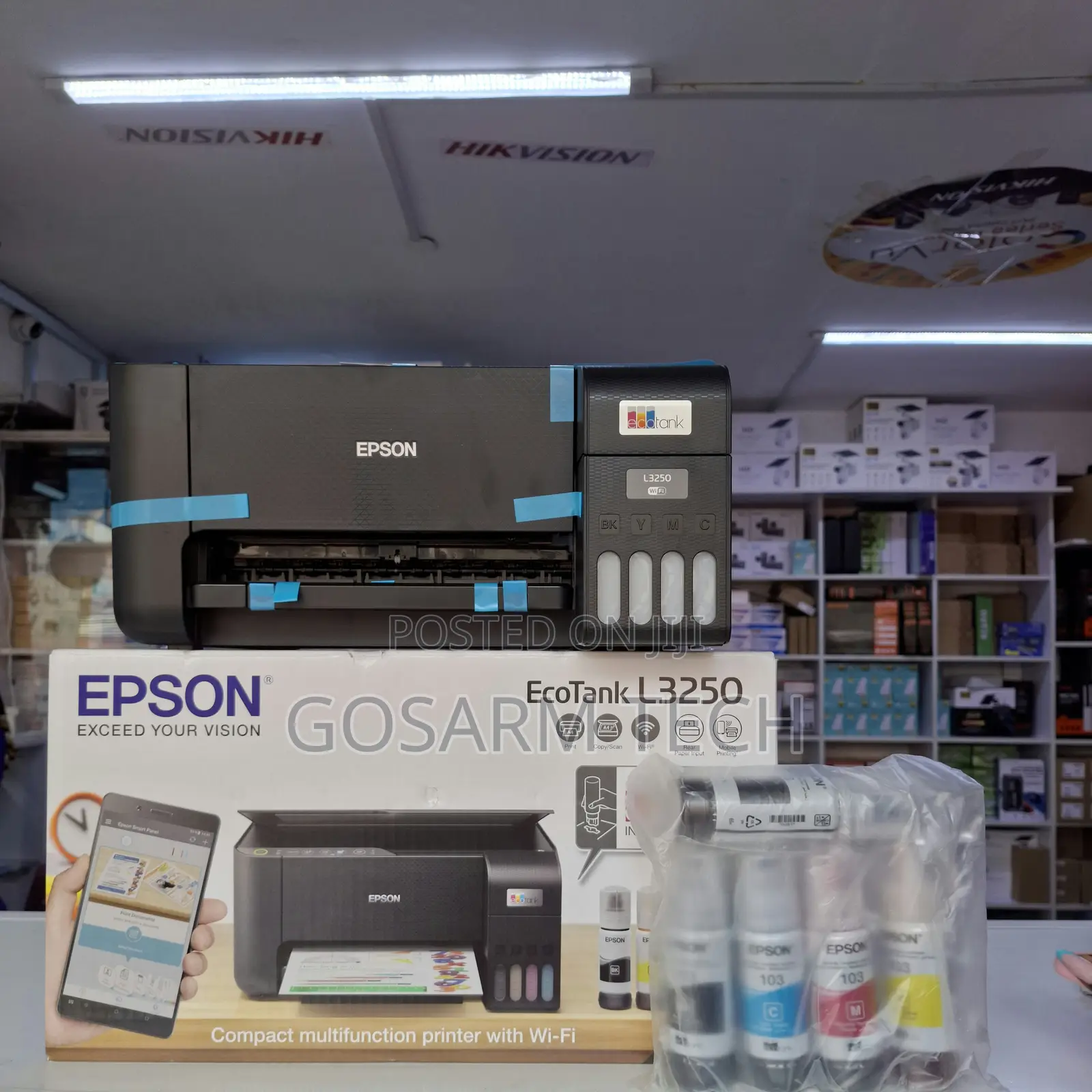 All in One Wireless Compact Integrated Epson L3250 Inktank Printer