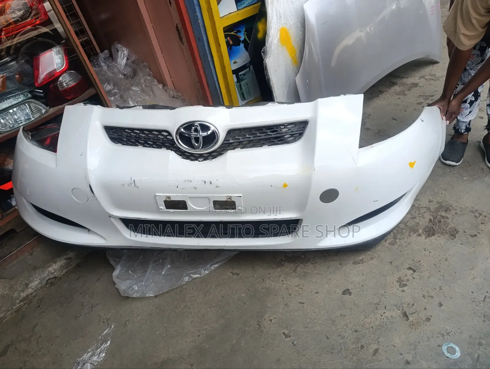 Toyota Auris Front Bumper Year 2008 Complete With Covers