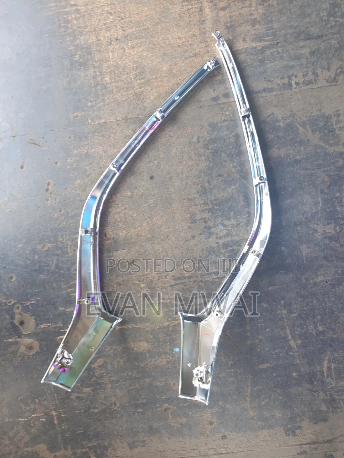 Mazda Demio 2018 Bumper Lips Chrome Pair /Right and Left