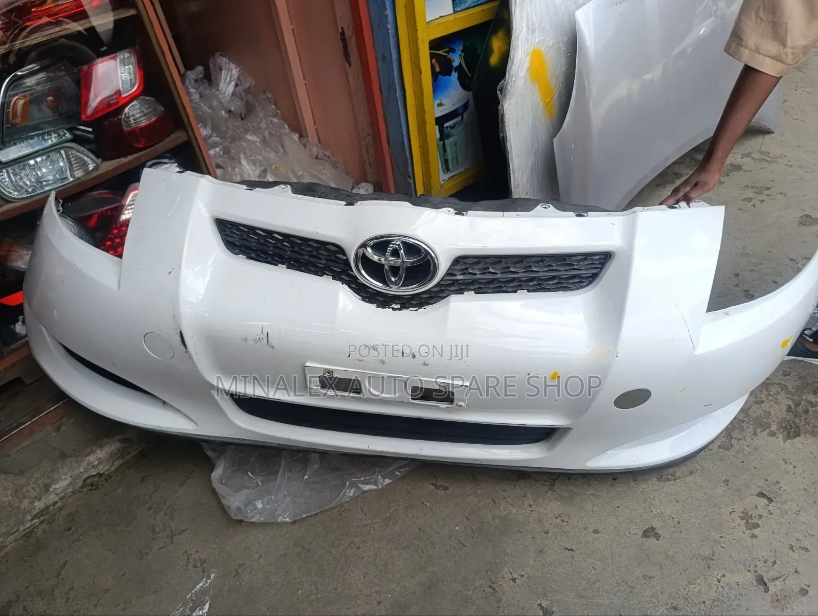 Toyota Auris Front Bumper Year 2008 Complete With Covers