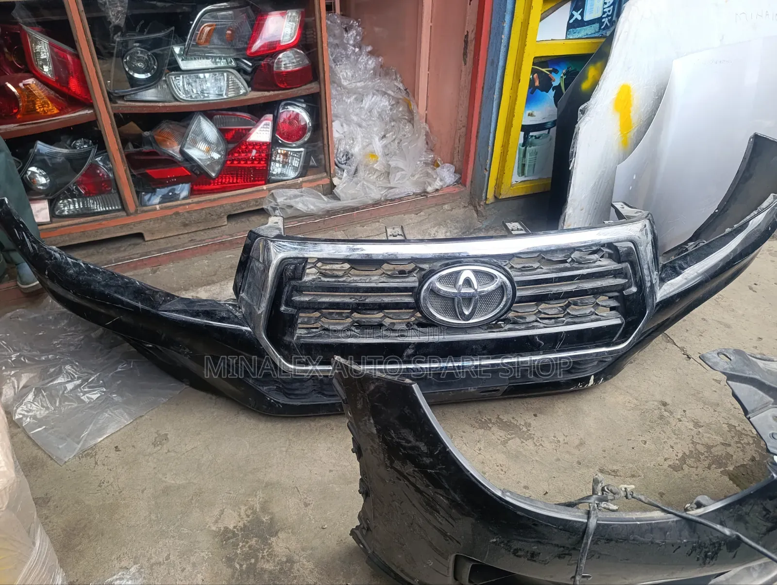 Toyota Vigo Year 2012 Front Bumper Complete With Foglights
