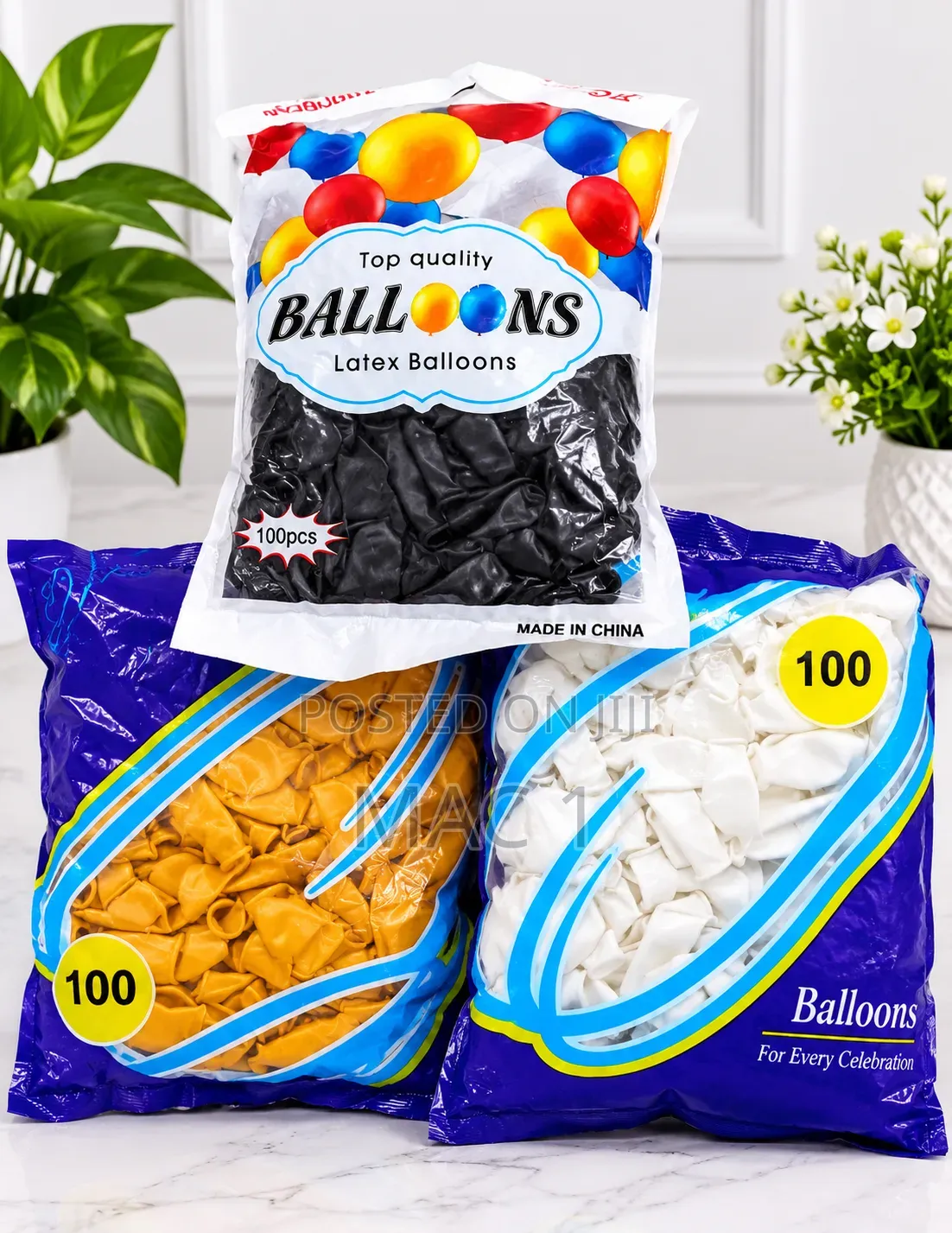 Latex Balloons 100pcs – Party & Event Decoration