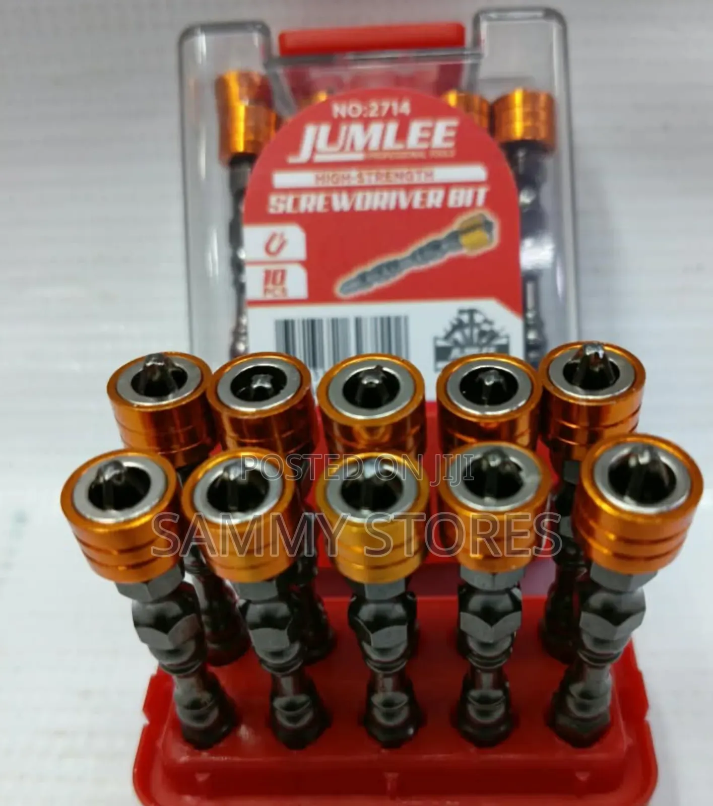 Jumlee PH2 Cross Screwdriver Bit Magnetic Ring