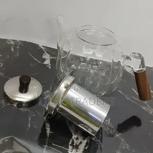 1.2L Glass Tea Brewer / Teapot With Built-in Strainer Alp