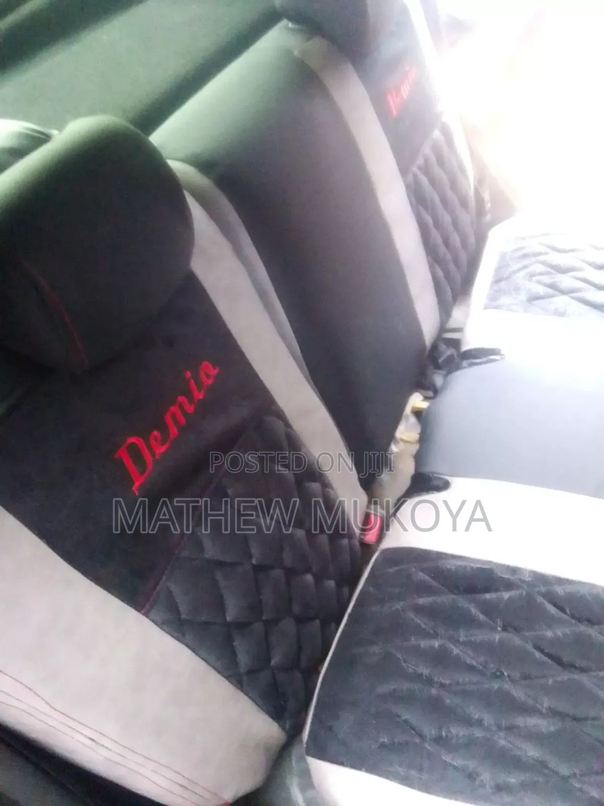 Mazda Demio Embroidery Seat Covers