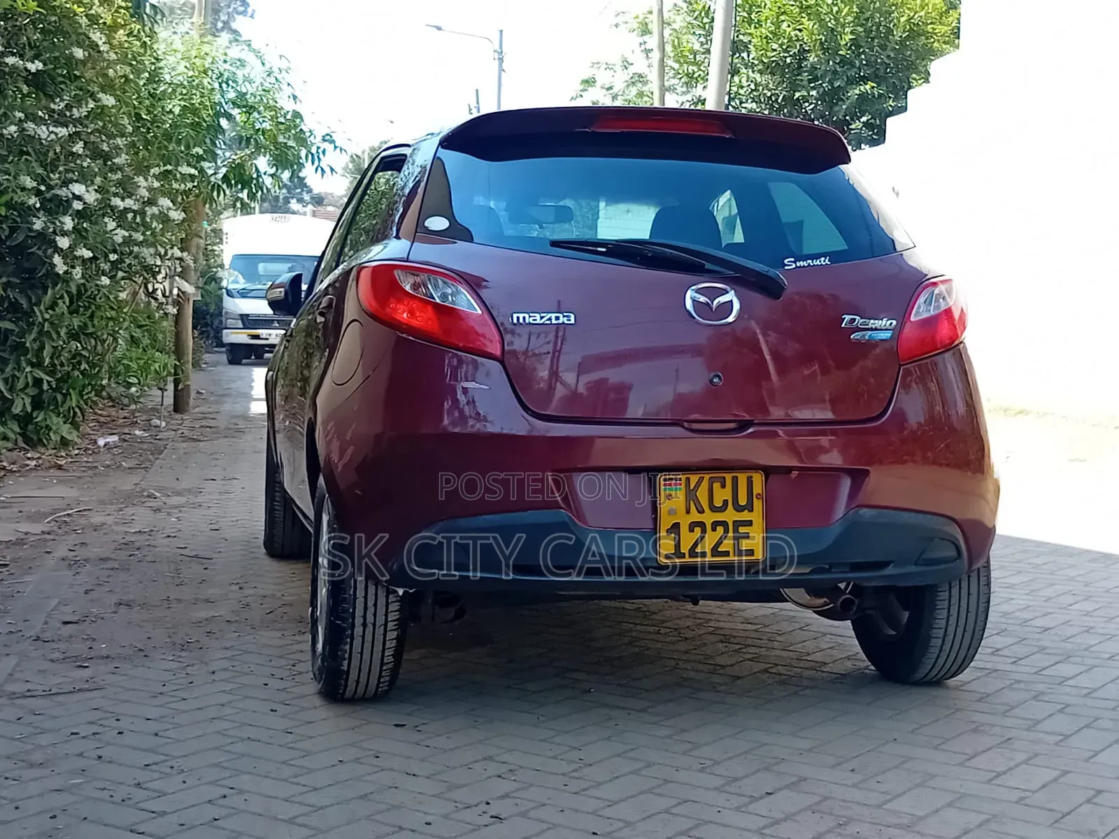 Mazda Demio 2012 Maroon