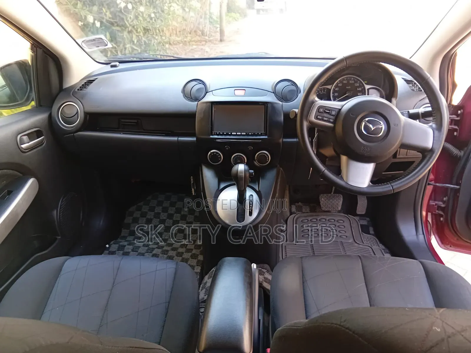 Mazda Demio 2012 Maroon