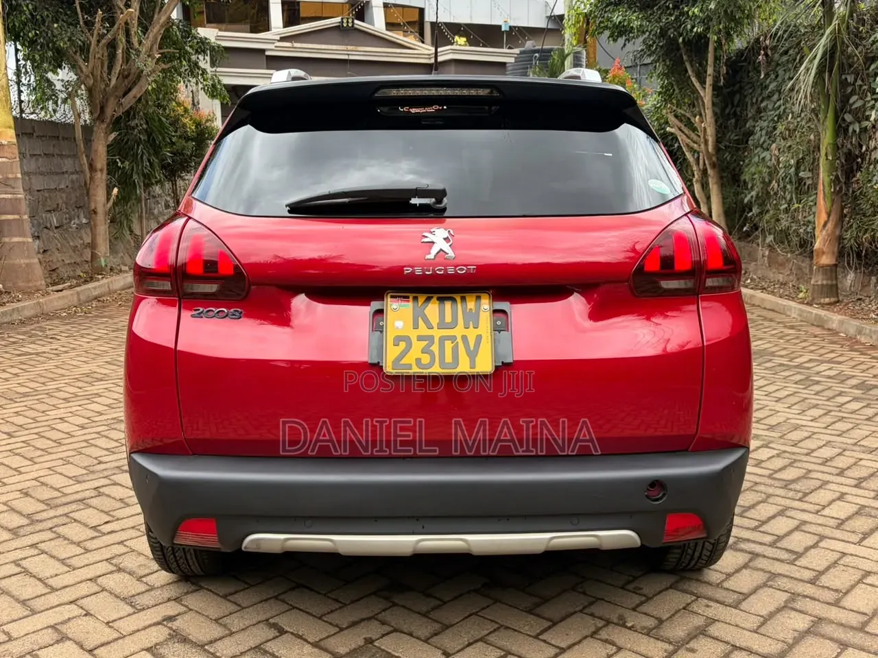 Peugeot 2008 2018 Red