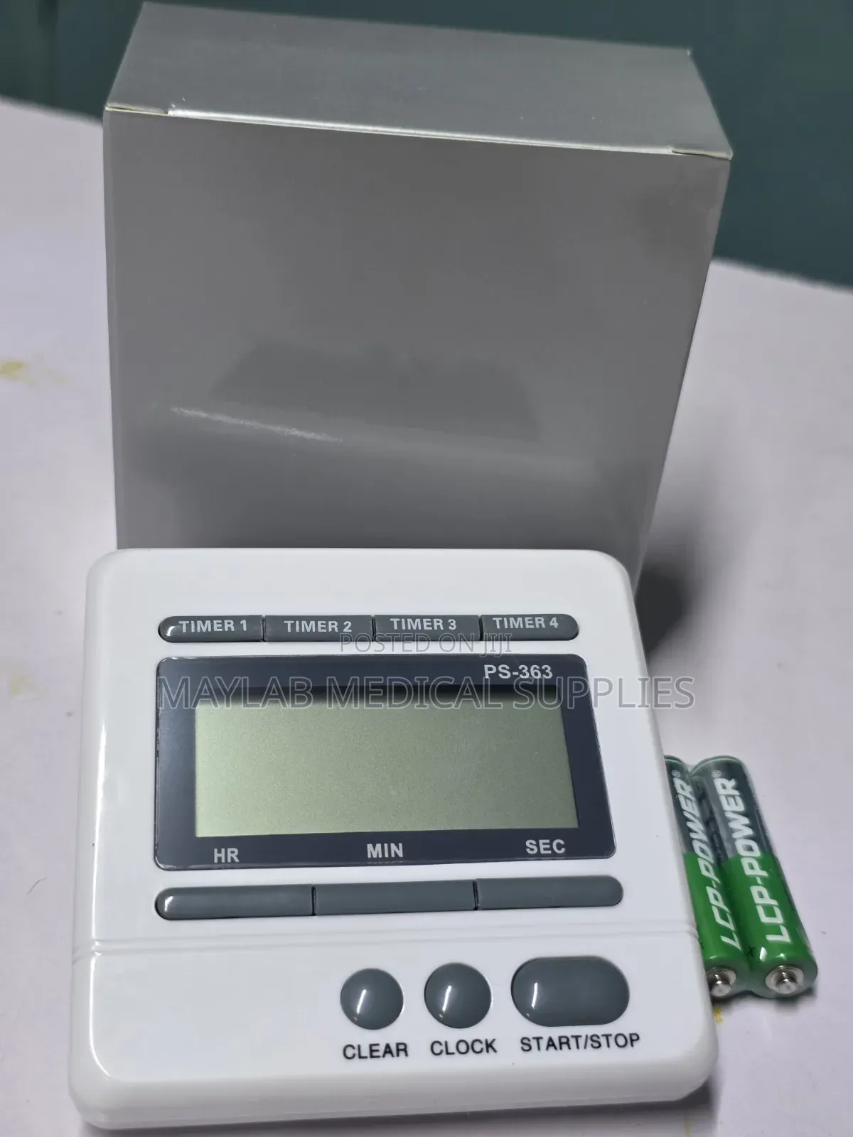 Lab Timer | Digital Laboratory Stopwatch Countdown Timer