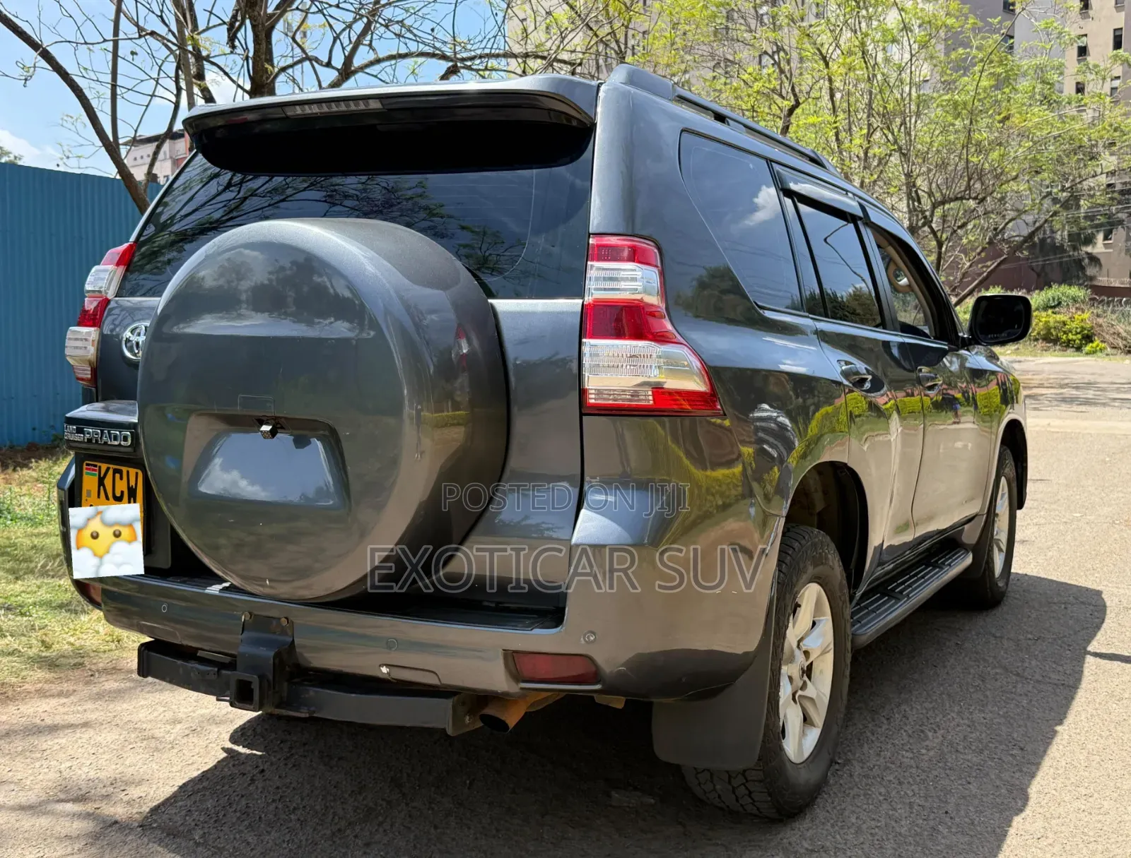 Toyota Land Cruiser Prado 3.0 TD 2013 Gray