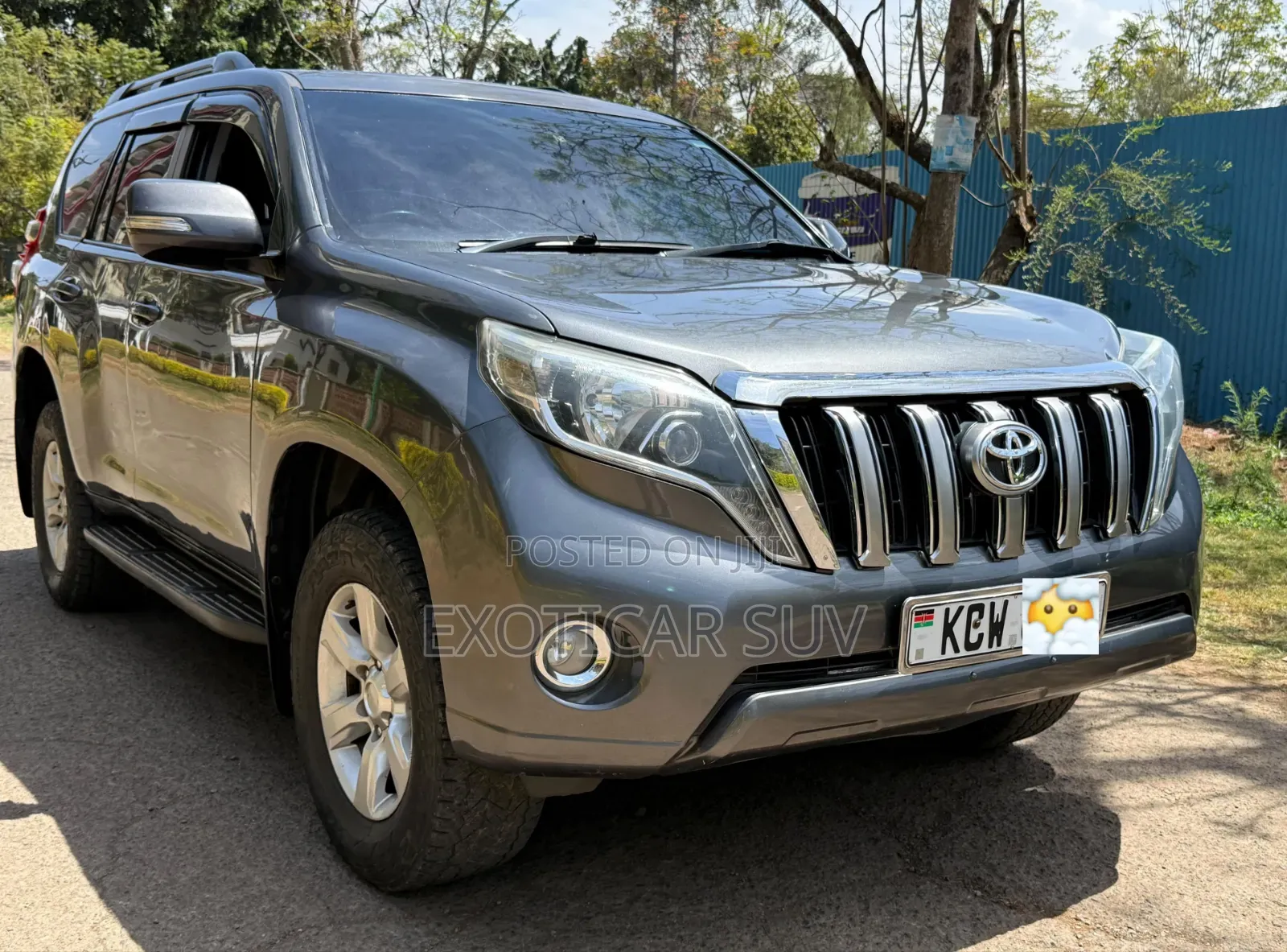 Toyota Land Cruiser Prado 3.0 TD 2013 Gray
