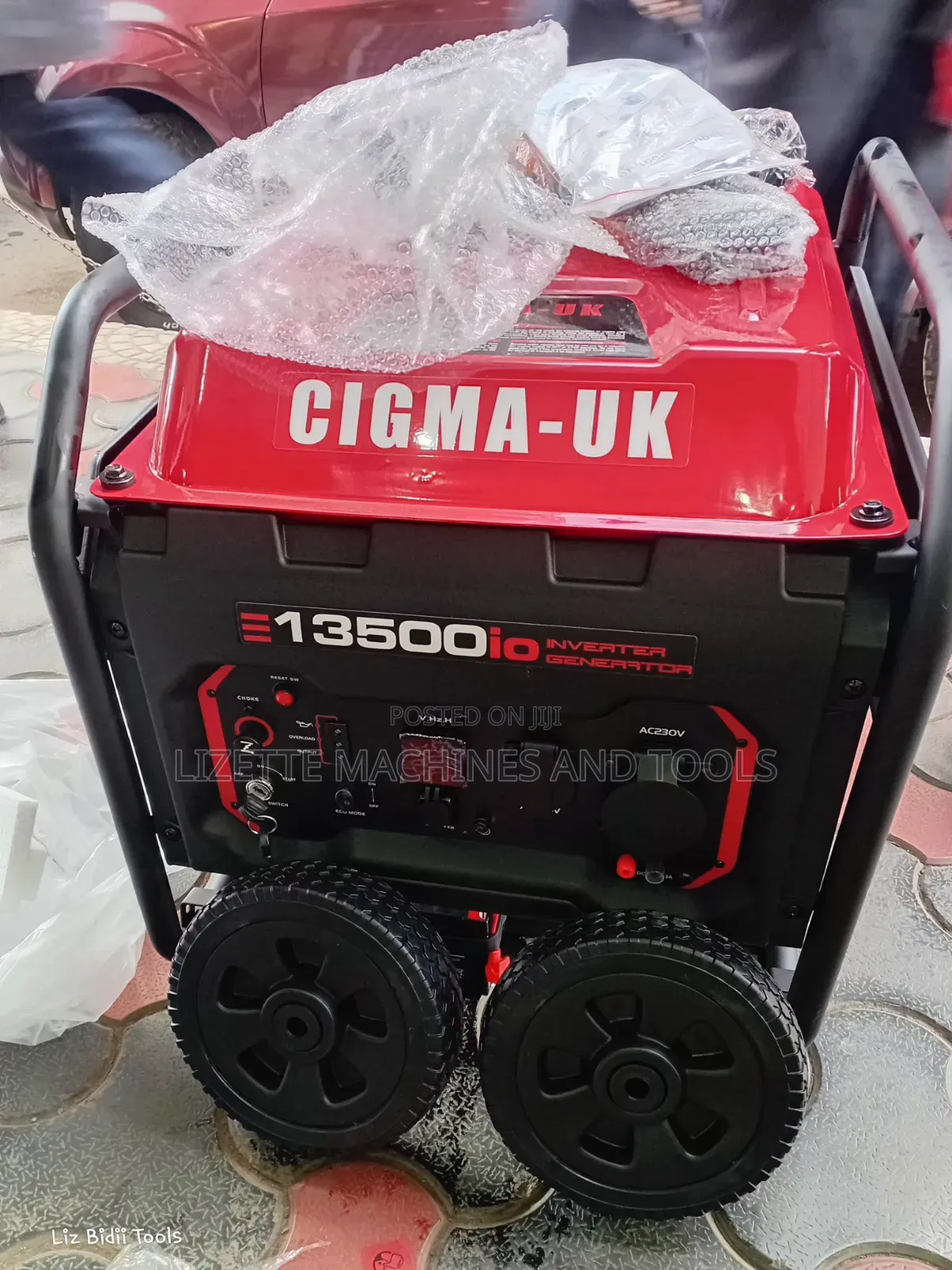 Cigma Uk (13500io) 9.5kva Portable Silent Inverter Generator