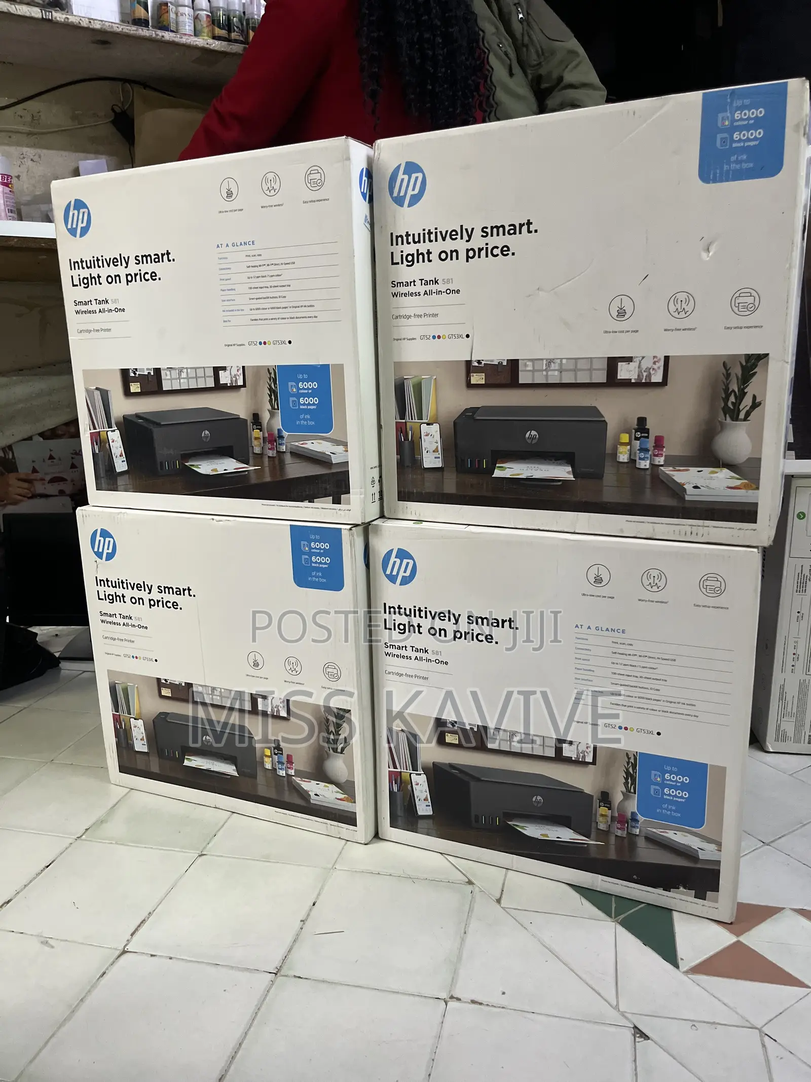 HP SMART TANK 581 Wireless 3 in 1