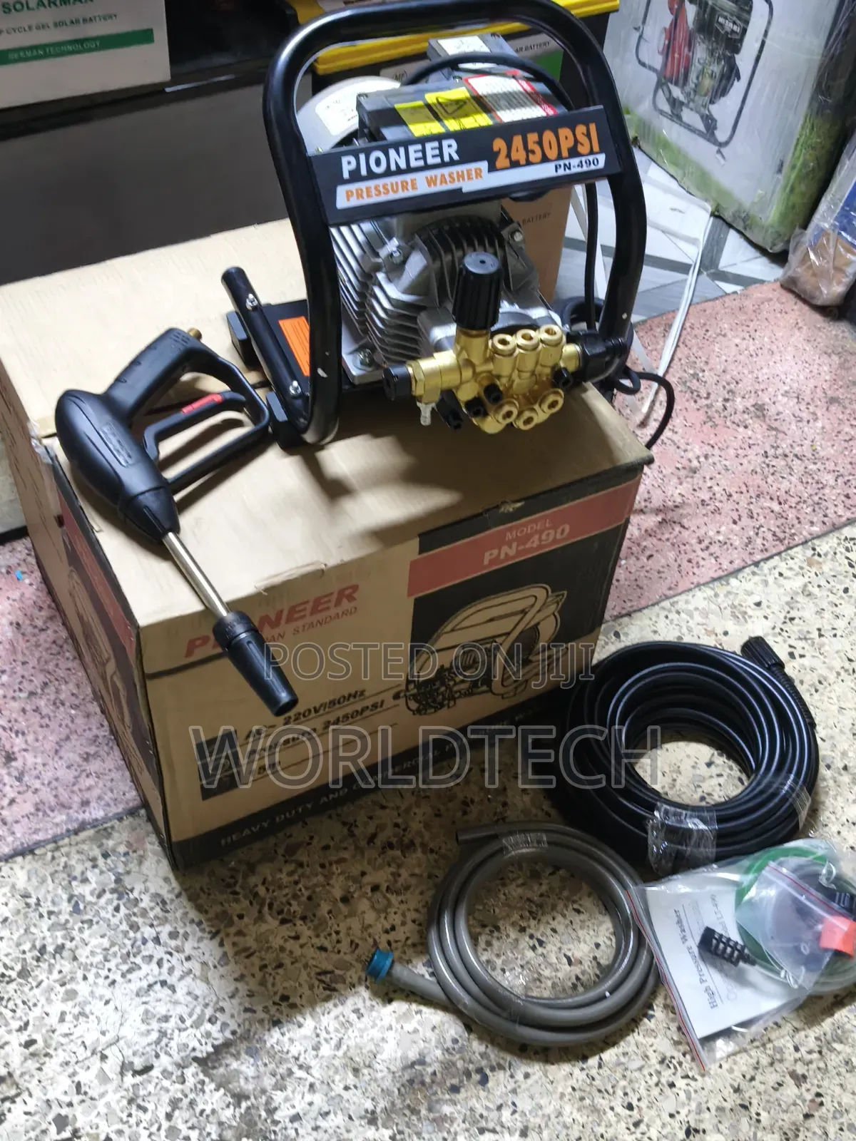 Pioneer 2450psi Electric Carwash/Heavyduty High Pressurewasher Machine