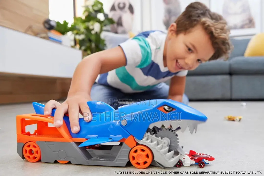 Hot Wheels Shark Chomp Transporter Play-Set in Kenya