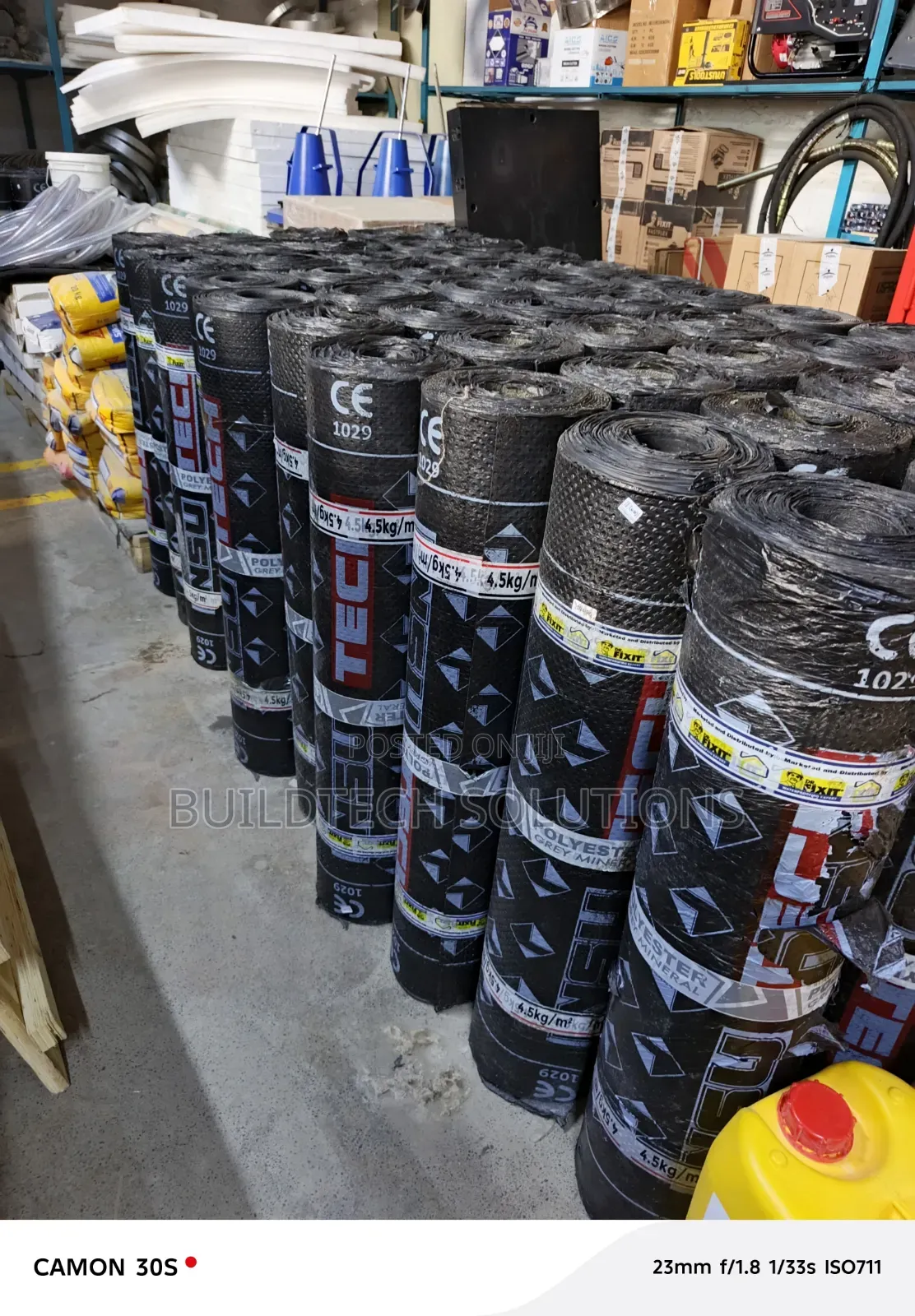 App Waterproofing Membrane Both Insutech and Bitumax