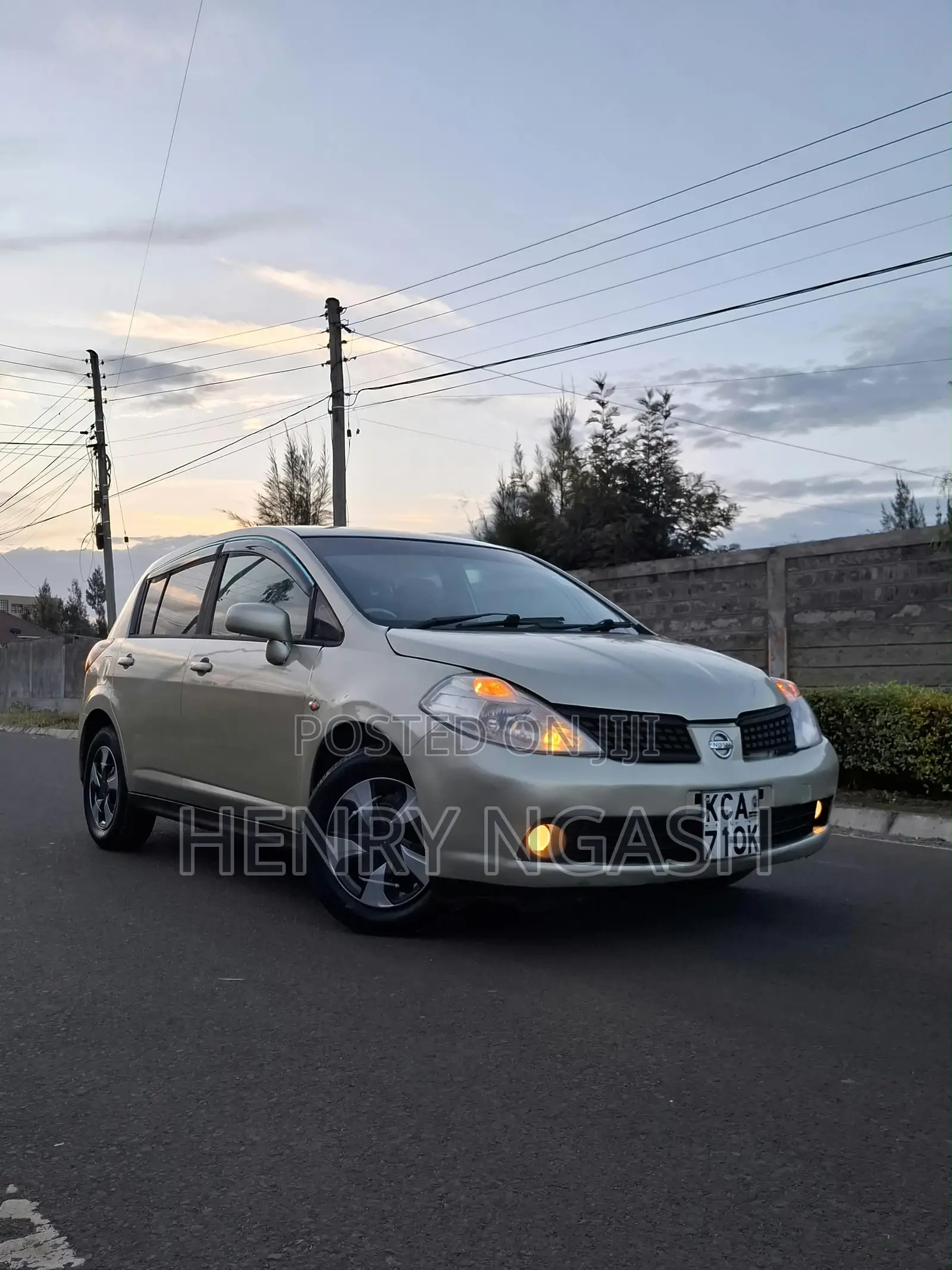 Nissan Tiida 2007 Gold