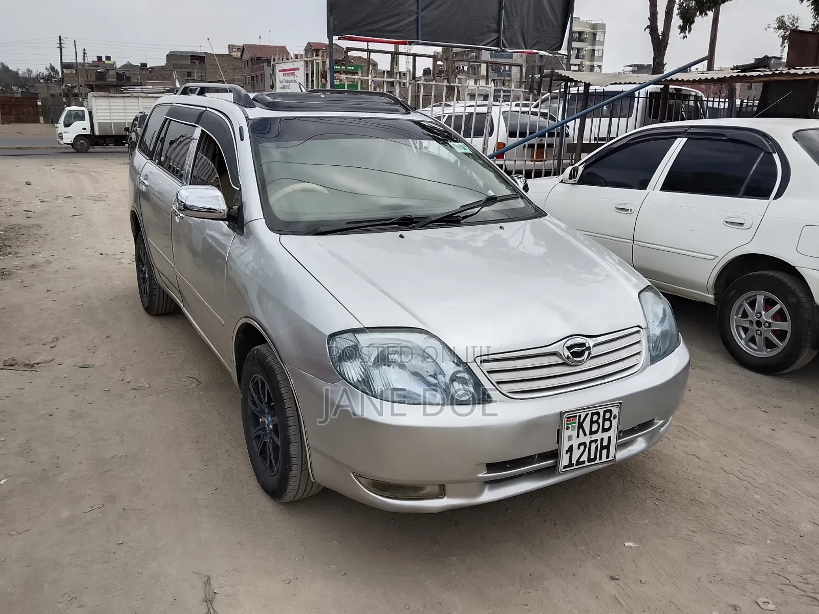 Toyota Corolla Fielder 2002 Silver