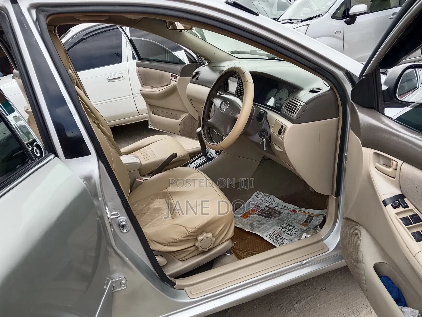 Toyota Corolla Fielder 2002 Silver