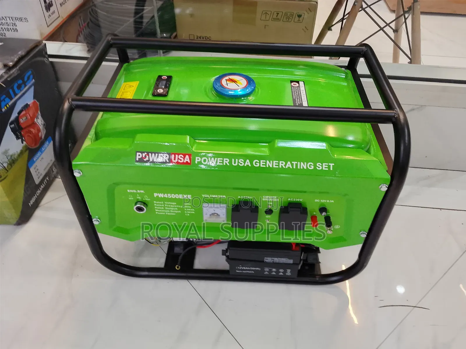 Power Usa 3.5kva Petrol Generator Keystart